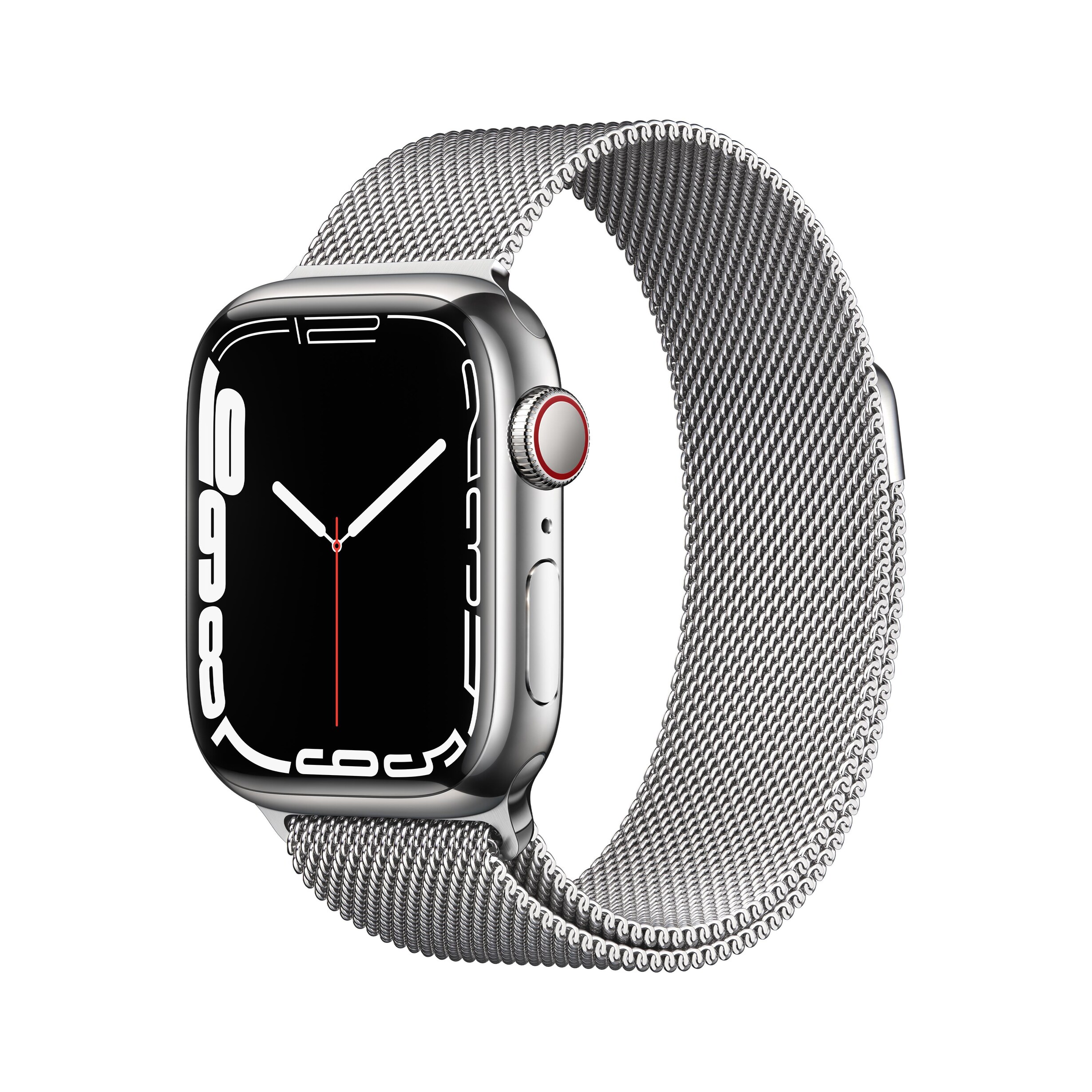 Apple Watch Series 7 (GPS + Cellular) 41mm Gold Stainless Steel Case with  Gold Milanese Loop | Nebraska Furniture Mart