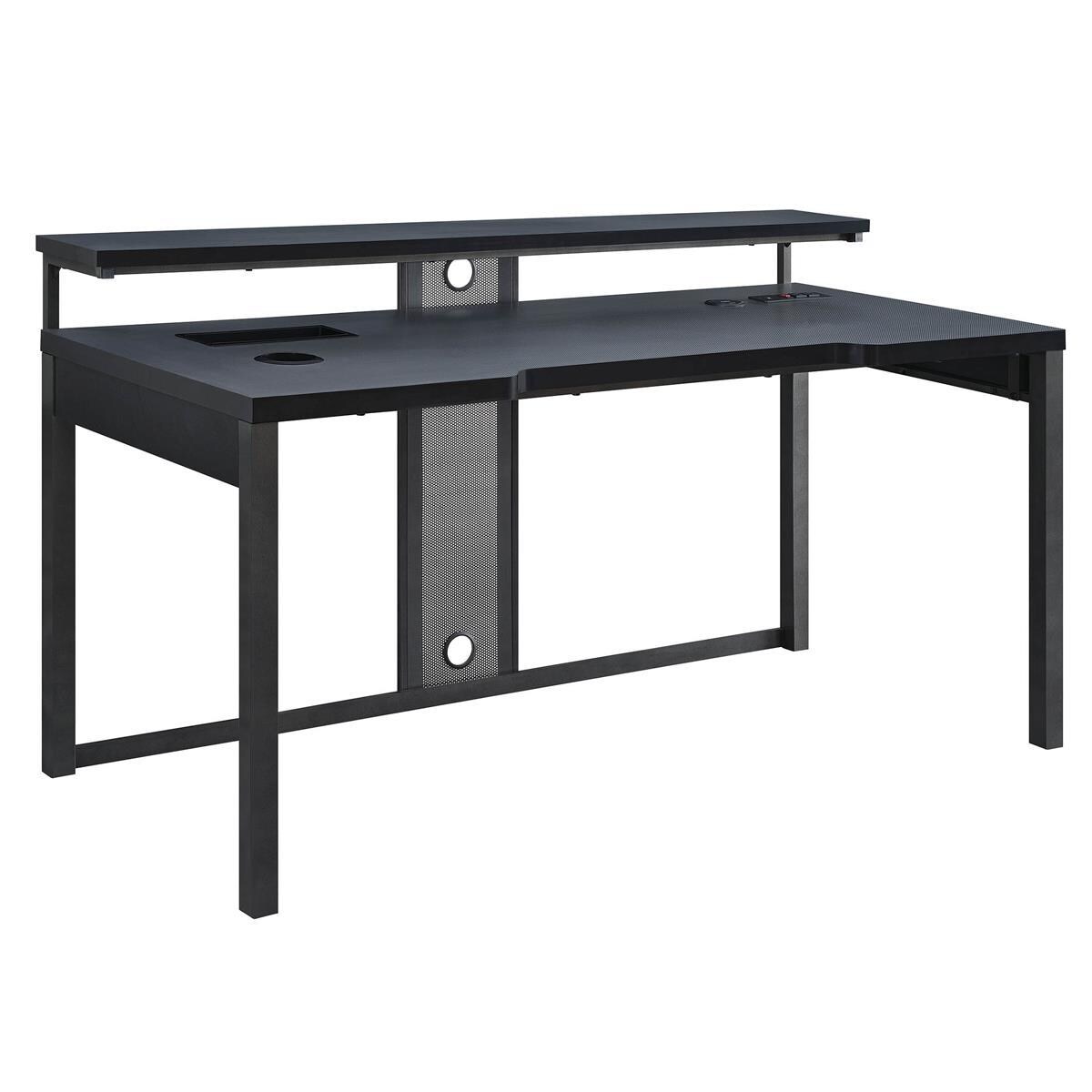 OSP Home 63" Adaptor Gaming Desk Nebraska Furniture Mart