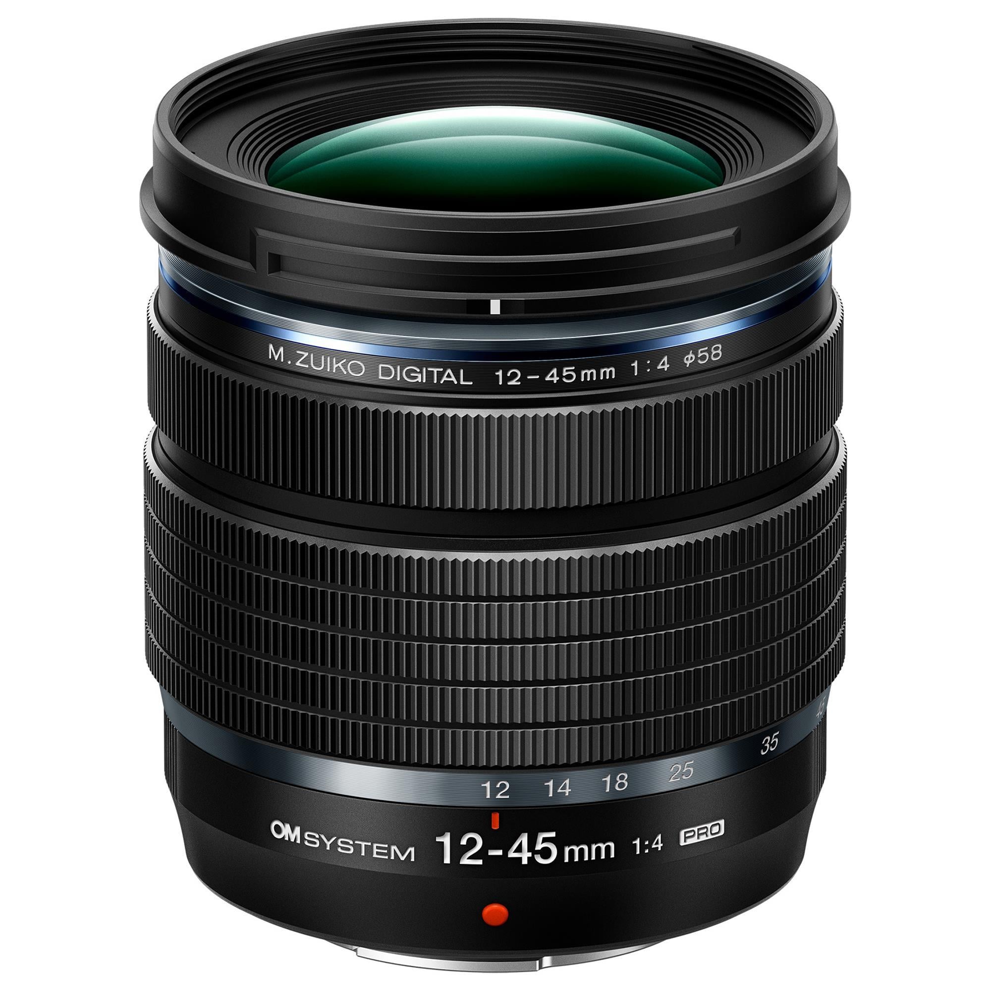 M.ZUIKO DIGITAL ED 12-45mm F4.0 PRO 本日限り OM- System M.Zuiko Digital ED 12-45mm f/4.0 Pro Lens in Black