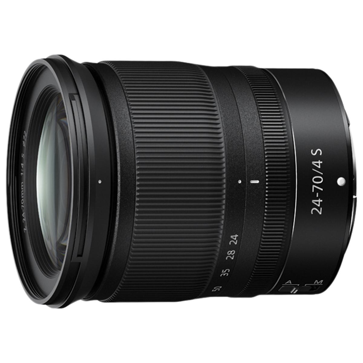 Nikon NIKKOR Z 24-70mm f/4 S レンズ ブラック Nikon NIKKOR Z 24-70mm f/4 S Lens | Nebraska Furniture Mart