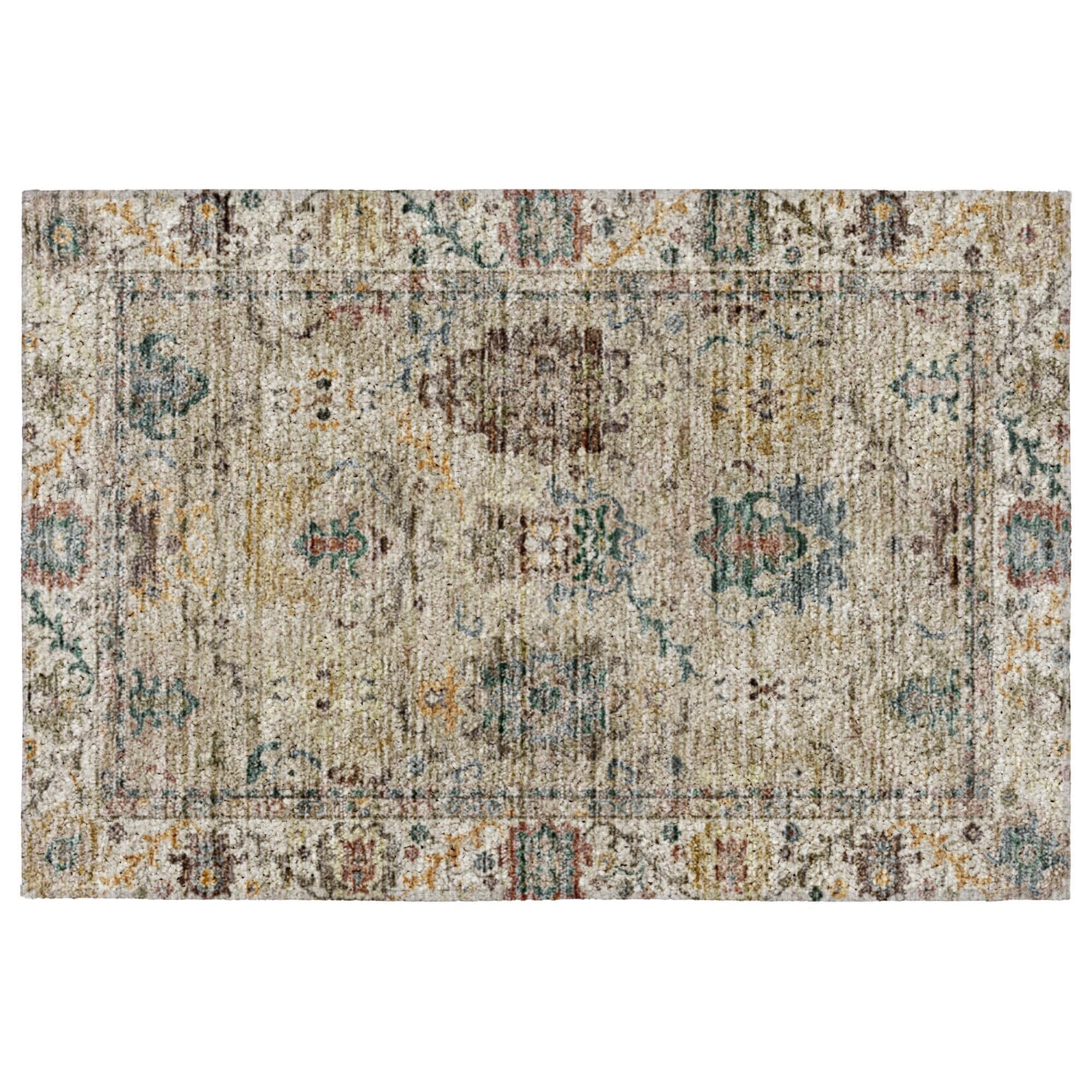 Dalyn Rug Company Silk Road Putty, Ivory, Taupe, Gold, Copper