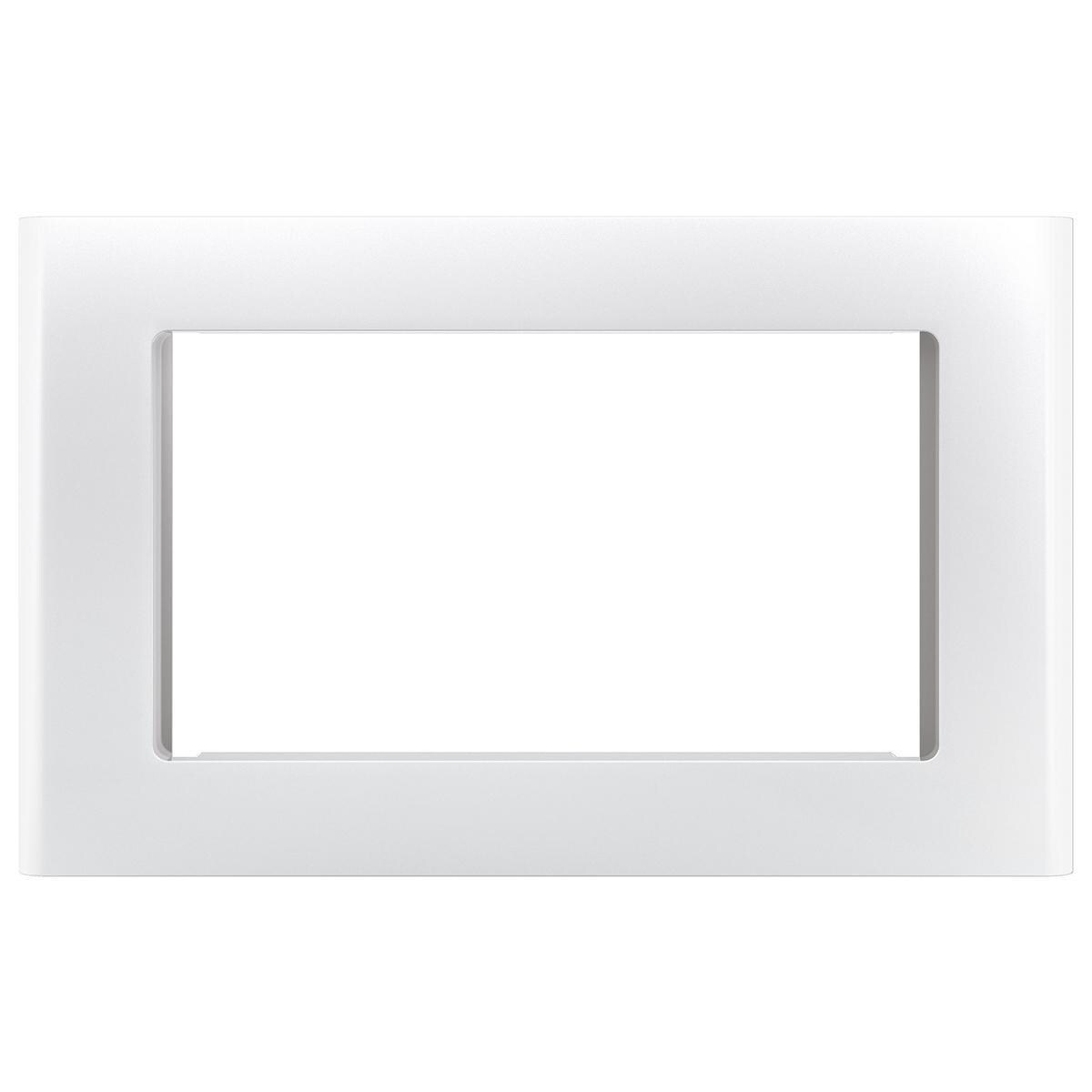 GE Cafe 27" Optional BuiltIn Microwave Trim Kit in Matte White