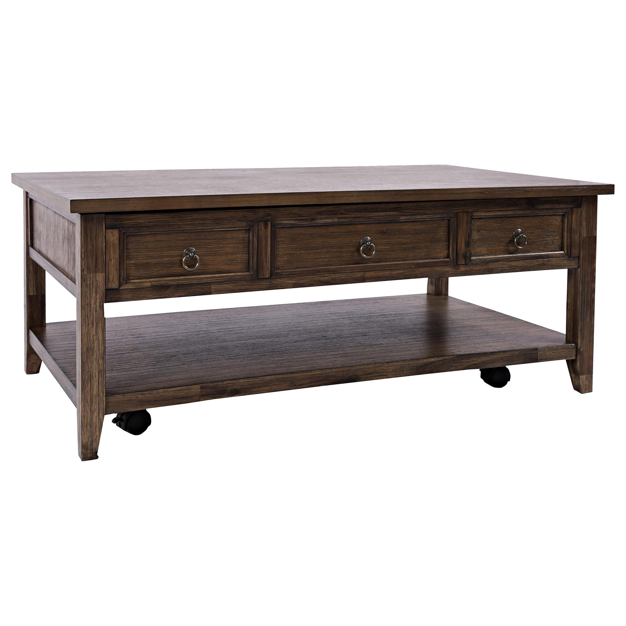 Waltham Bakersfield Lift Top Cocktail Table in Brown Shop NFM
