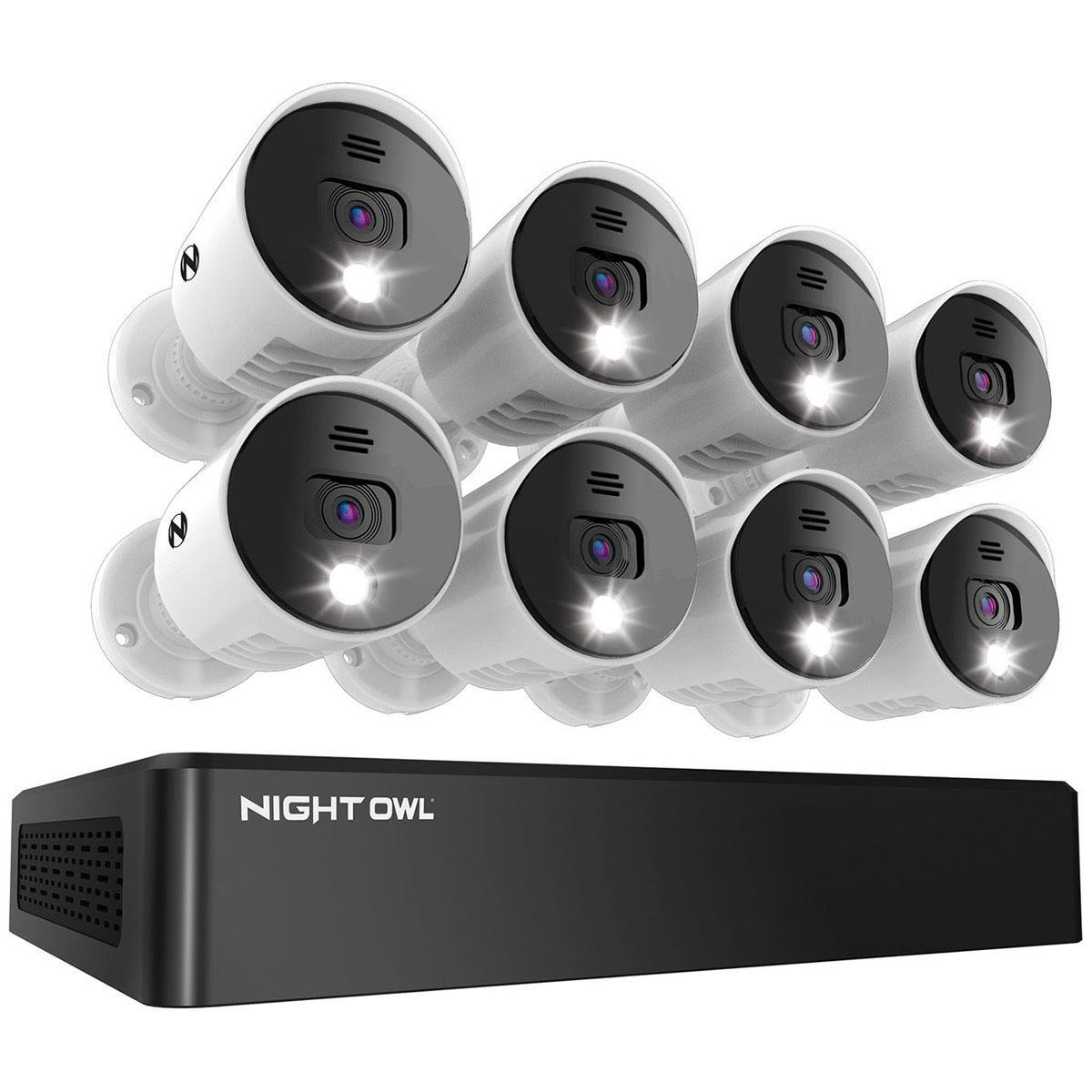 night owl wired security system installation