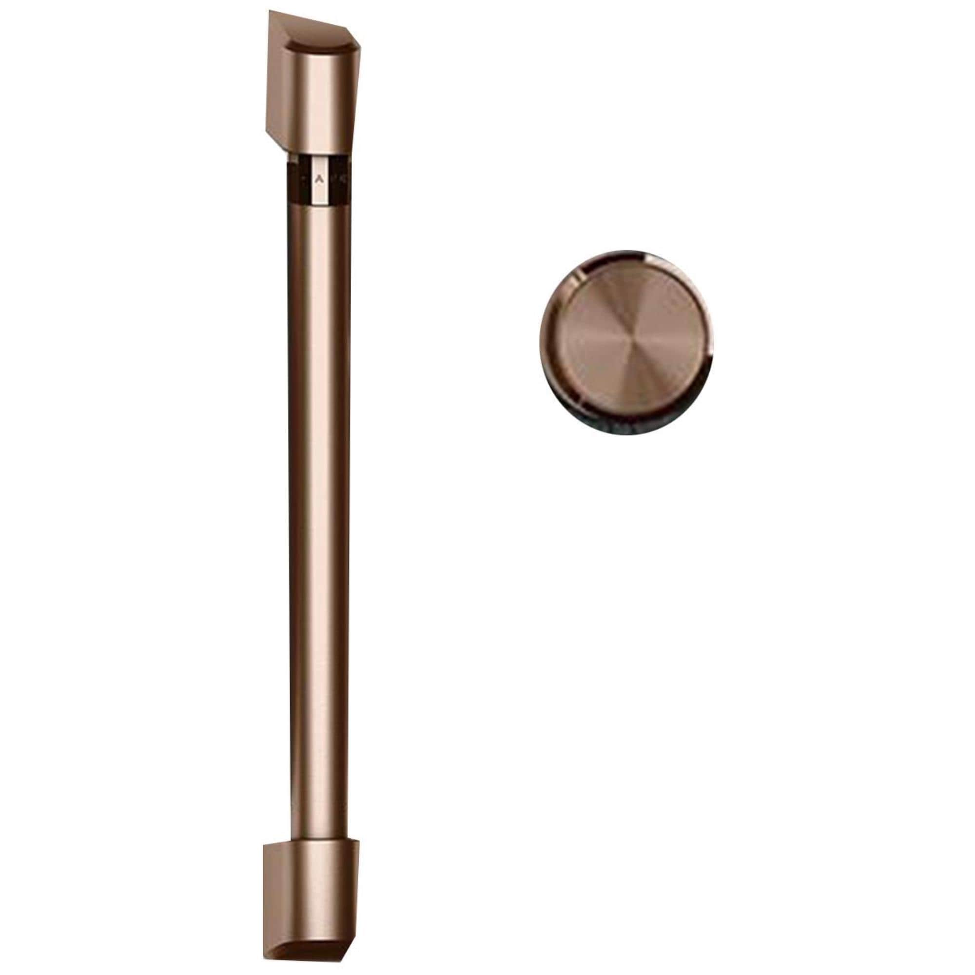 GE Cafe Handle and Knob Kit for Microwave Oven in Brushed Copper