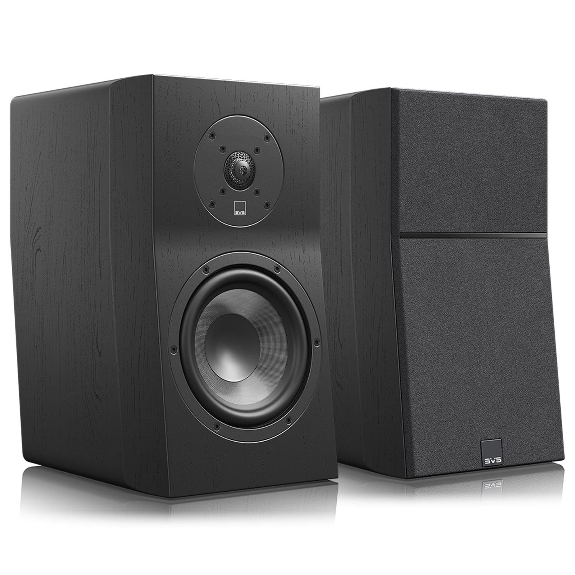 SVS Ultra Evolution 2-Way Bookshelf Speakers in Black Oak