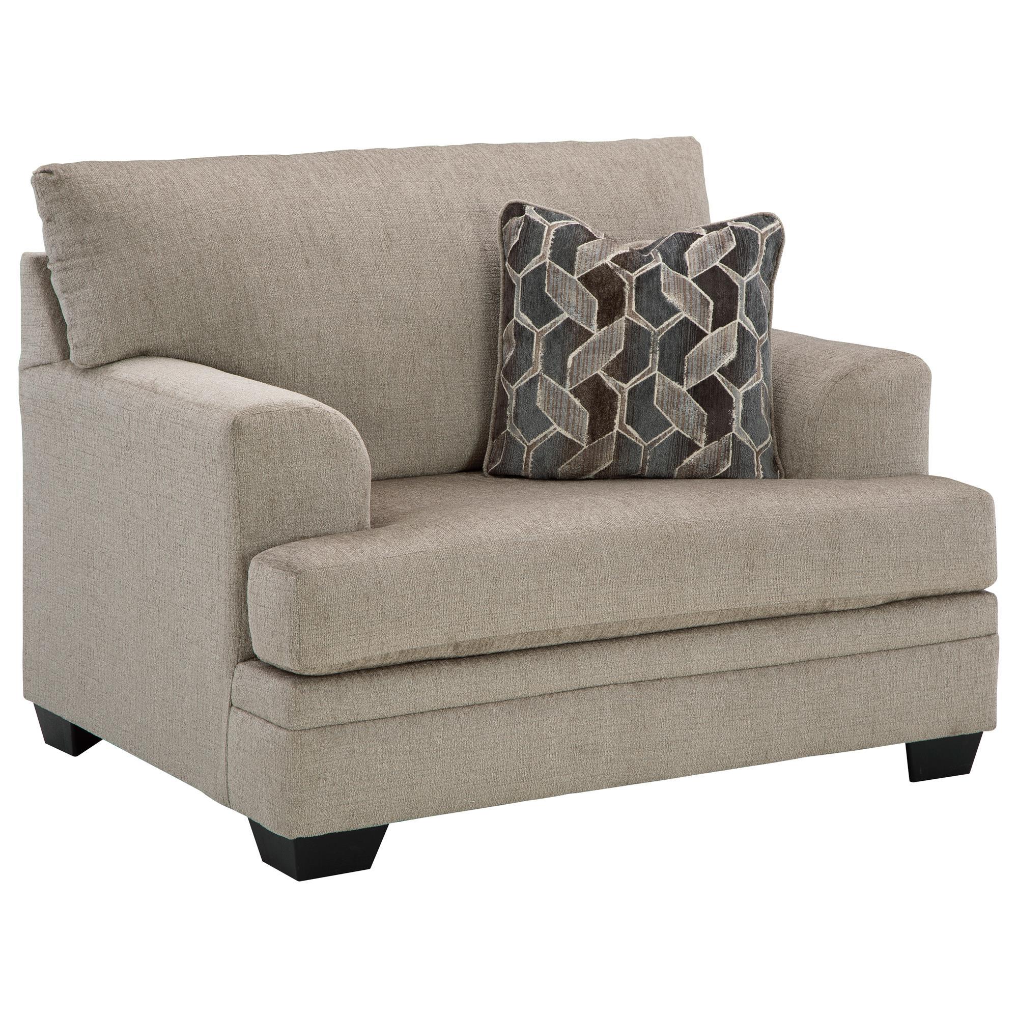 Signature Design by Ashley Stonemeade Oversized Chair in Taupe  