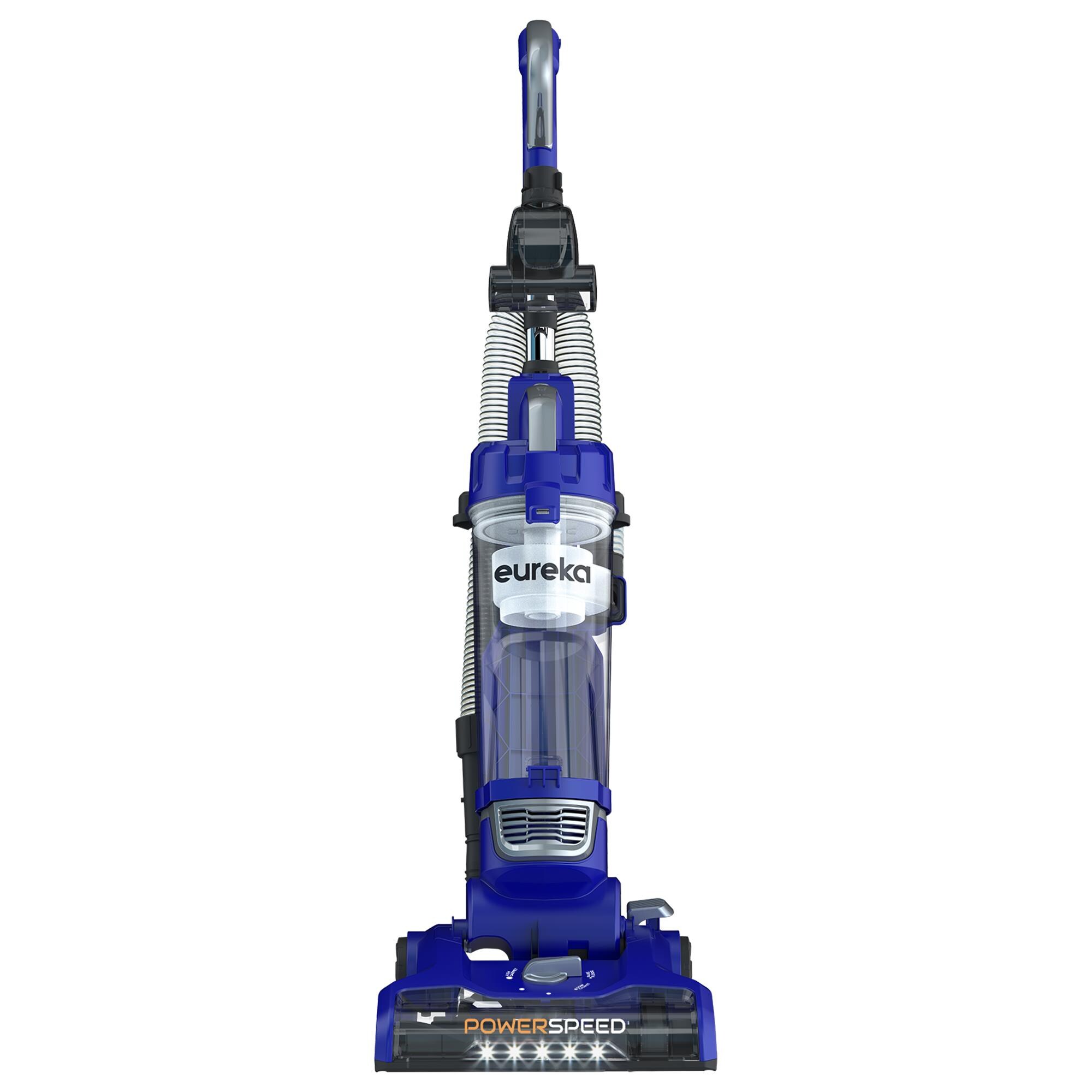 Eureka Power Speed Upright Vacuums in Blue | Nebraska Furniture Mart