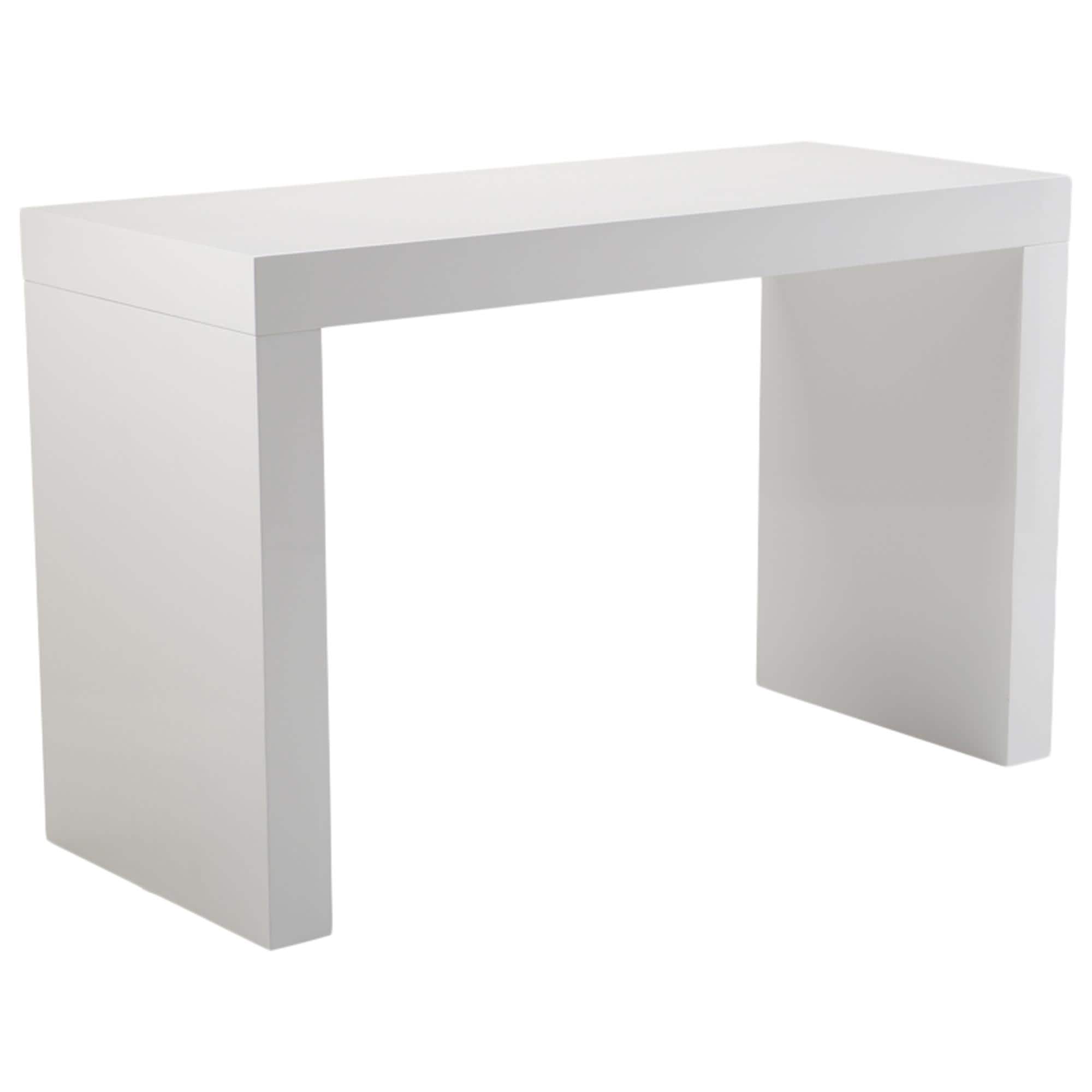 37B Faro Counter Table in High Gloss White NFM