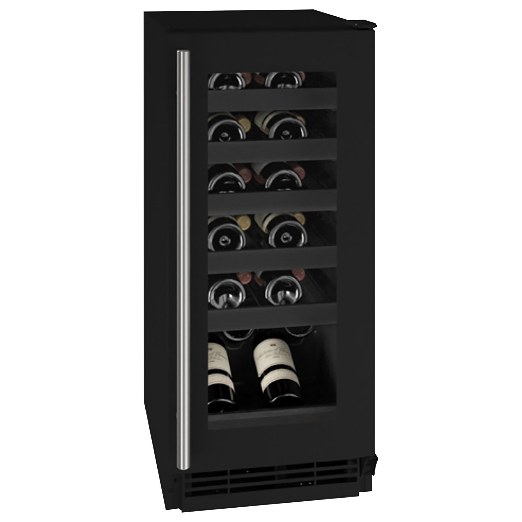 ULine 15" Builtin Wine Refrigerator in Black Frame Nebraska