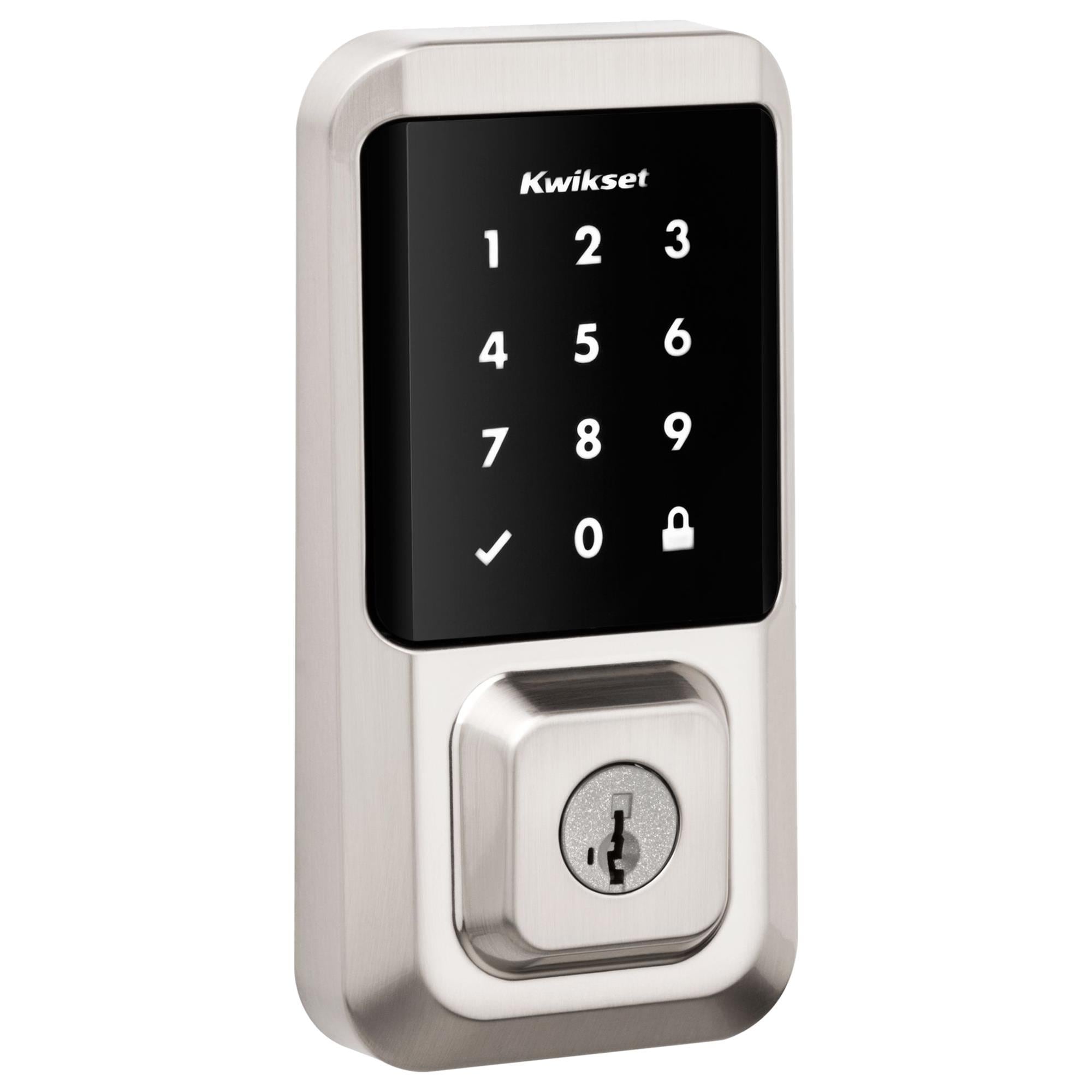 Kwikset Halo Touchscreen WiFi Enabled Smart Lock in Satin Nickel