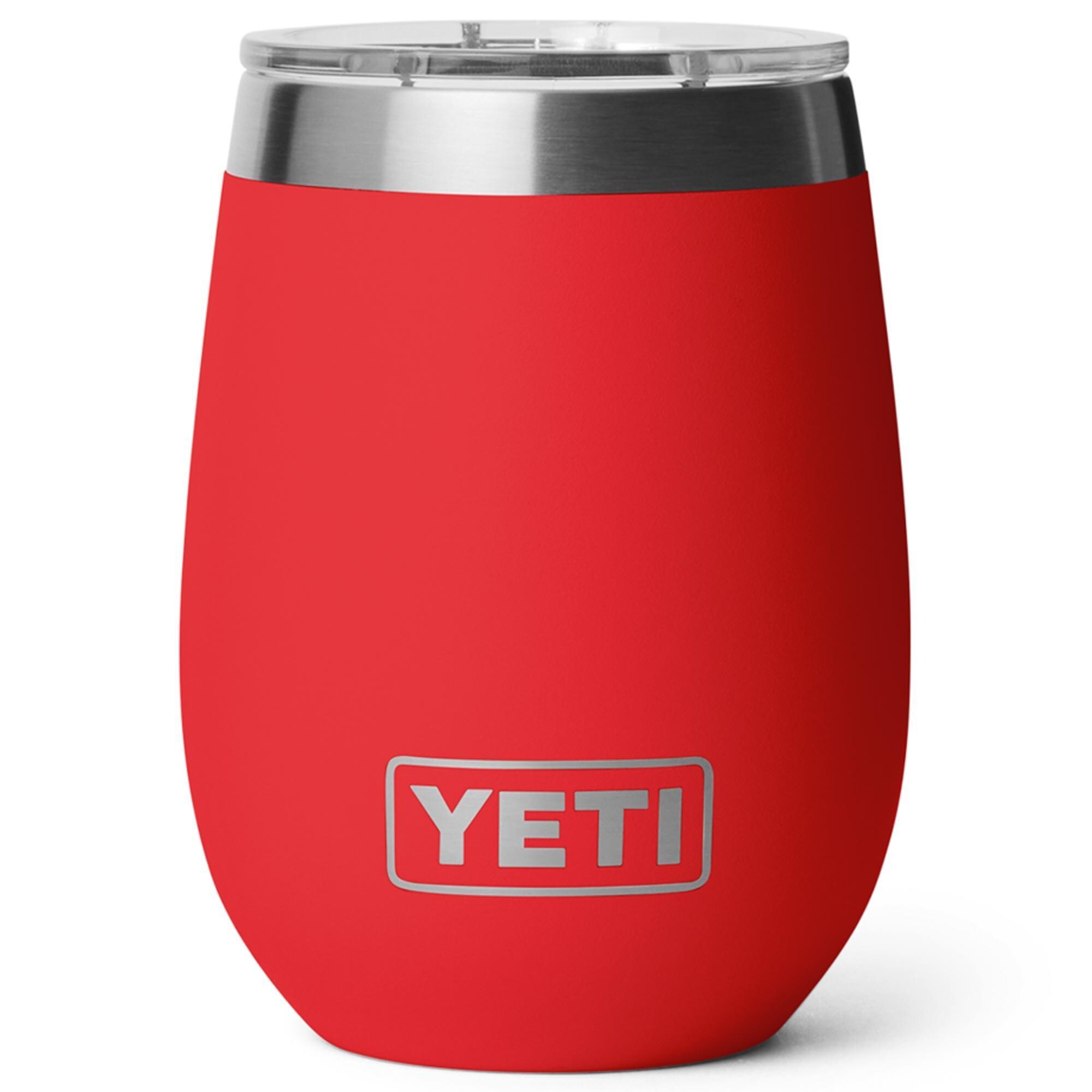 YETI Rambler 10 Oz Wine Tumbler with MagSlider Lid in Cape Taupe