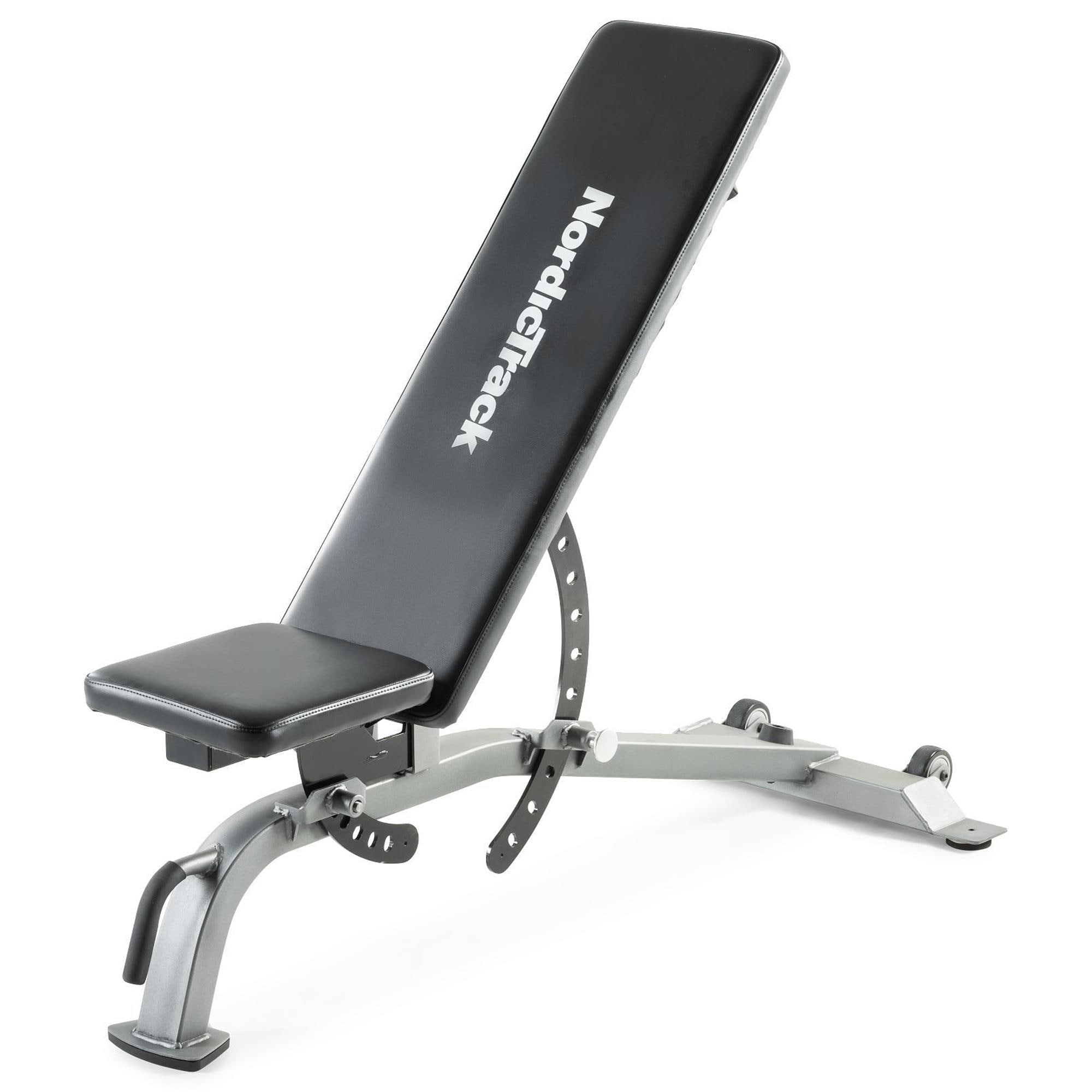 NordicTrack Adjustable Weight Bench in Black