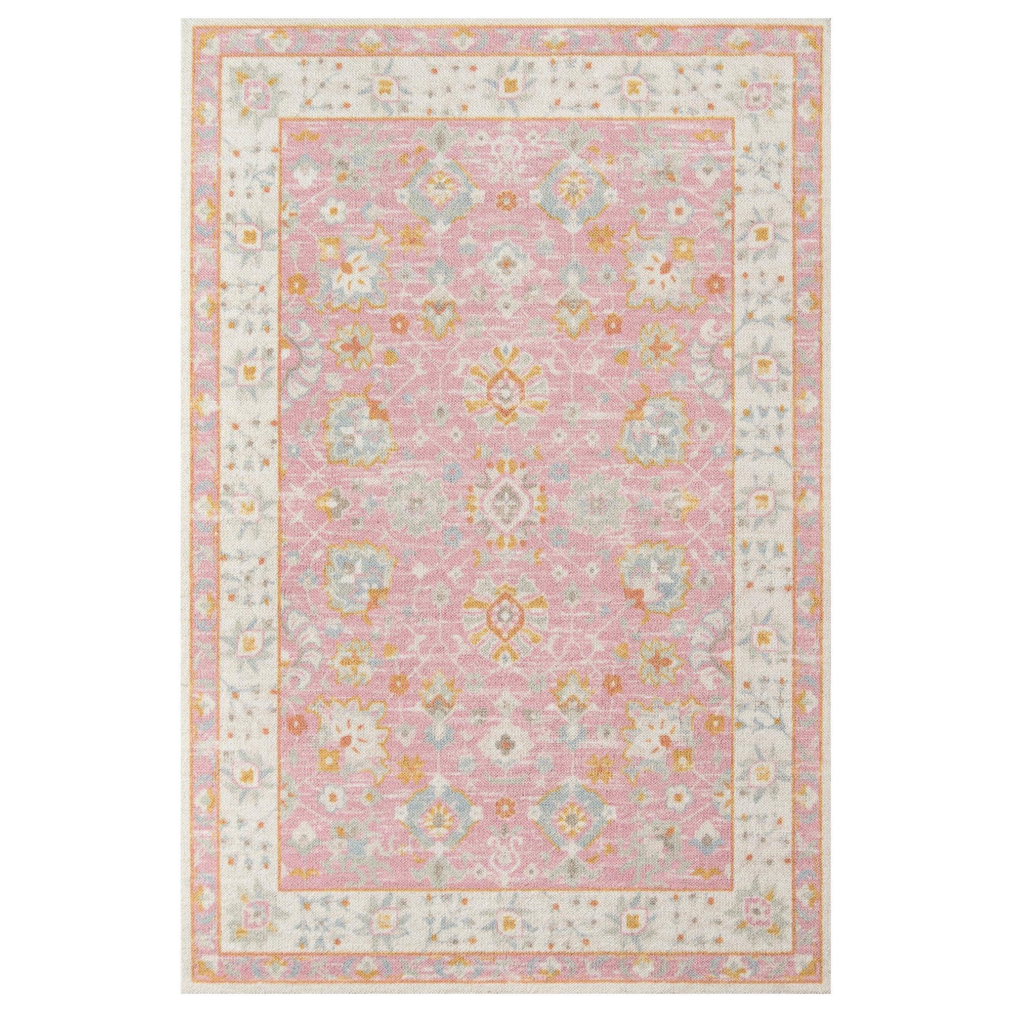 Pink Momeni Anatolia Area Rug 2' X 3' Pink Momeni Anatolia Area Rug 2' X 3'