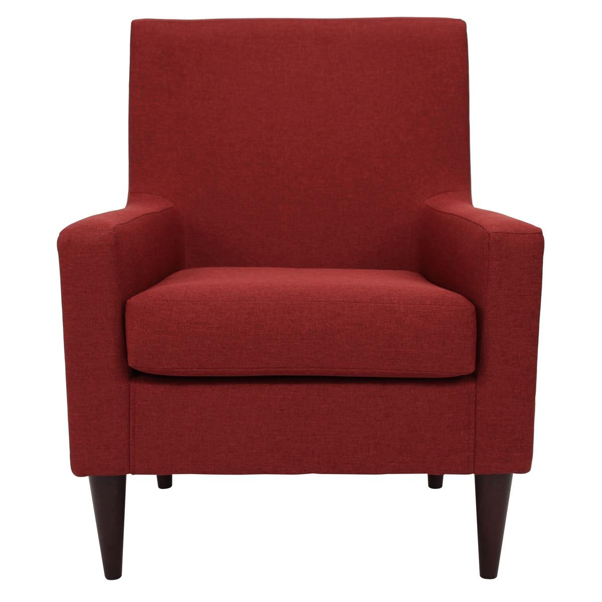 Overman International Corp Accent Chair in Jitterbug Picante