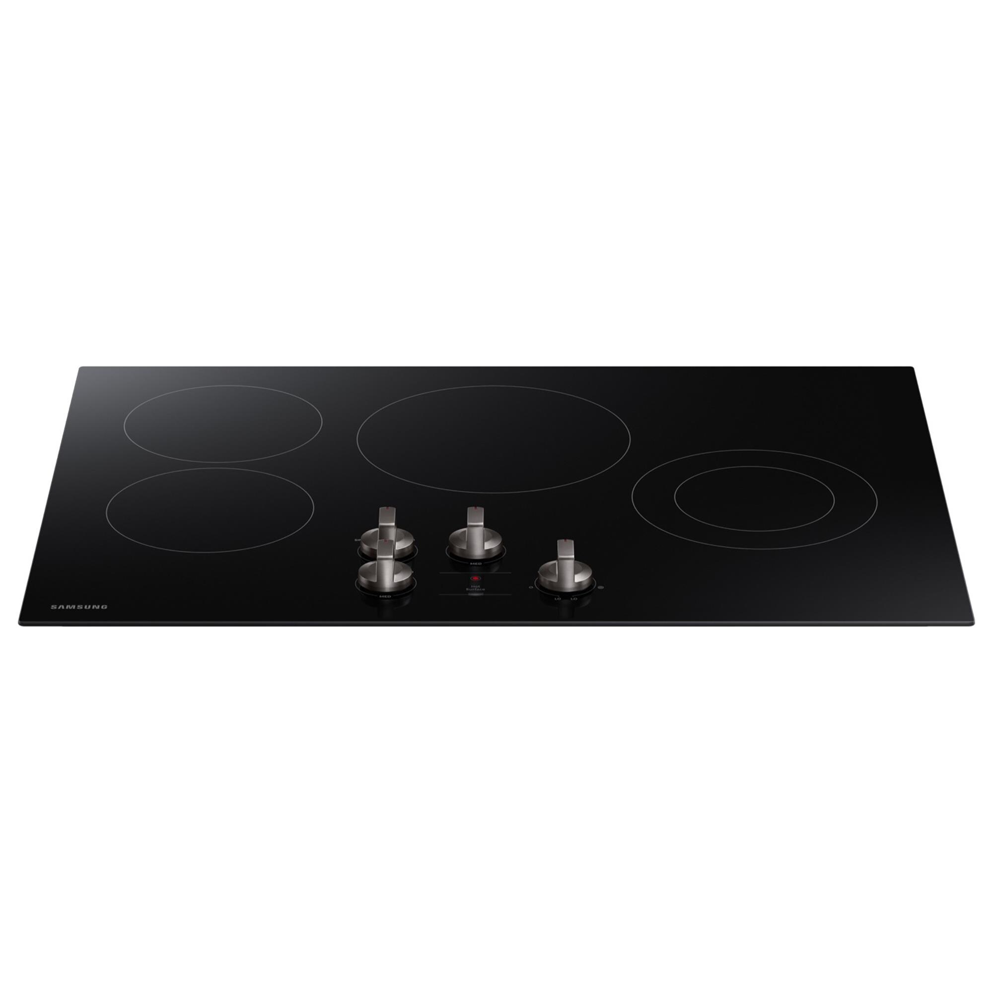 Samsung 30" Electric Cooktop in Black Nebraska Furniture Mart