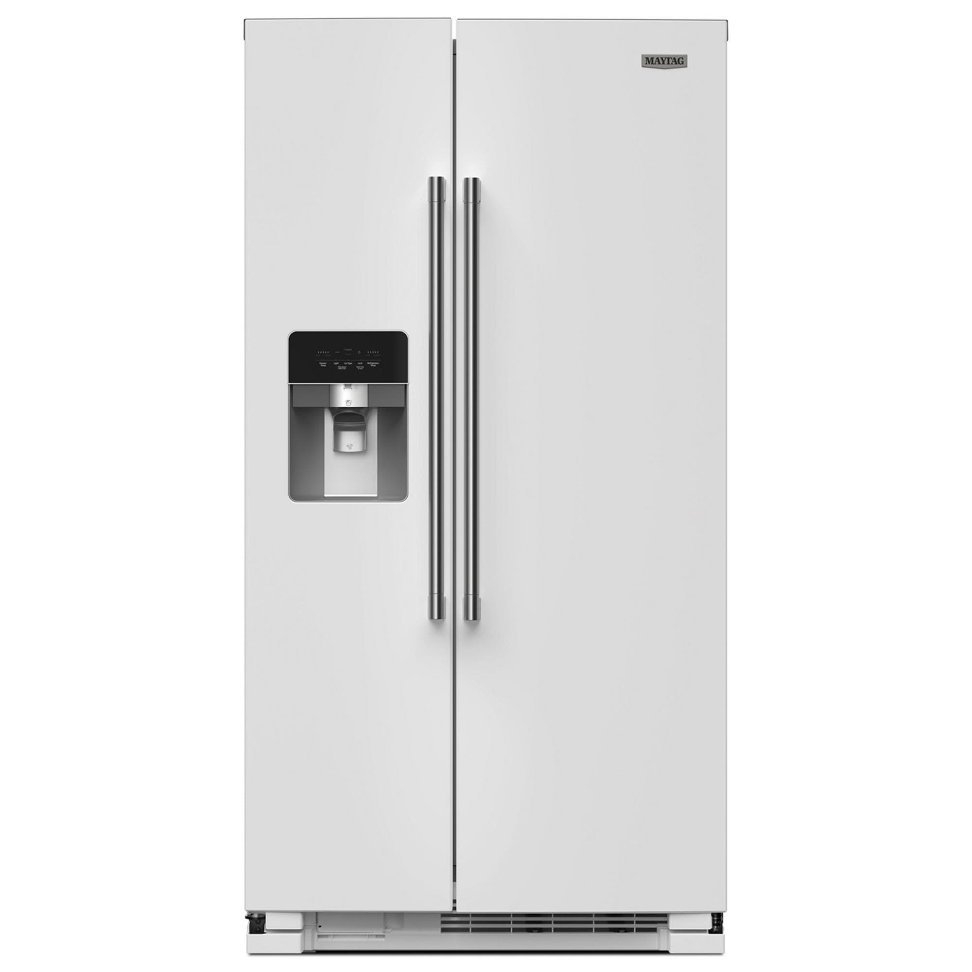 Whirlpool 25 Cu. Ft. SidebySide Refrigerator in White Shop NFM