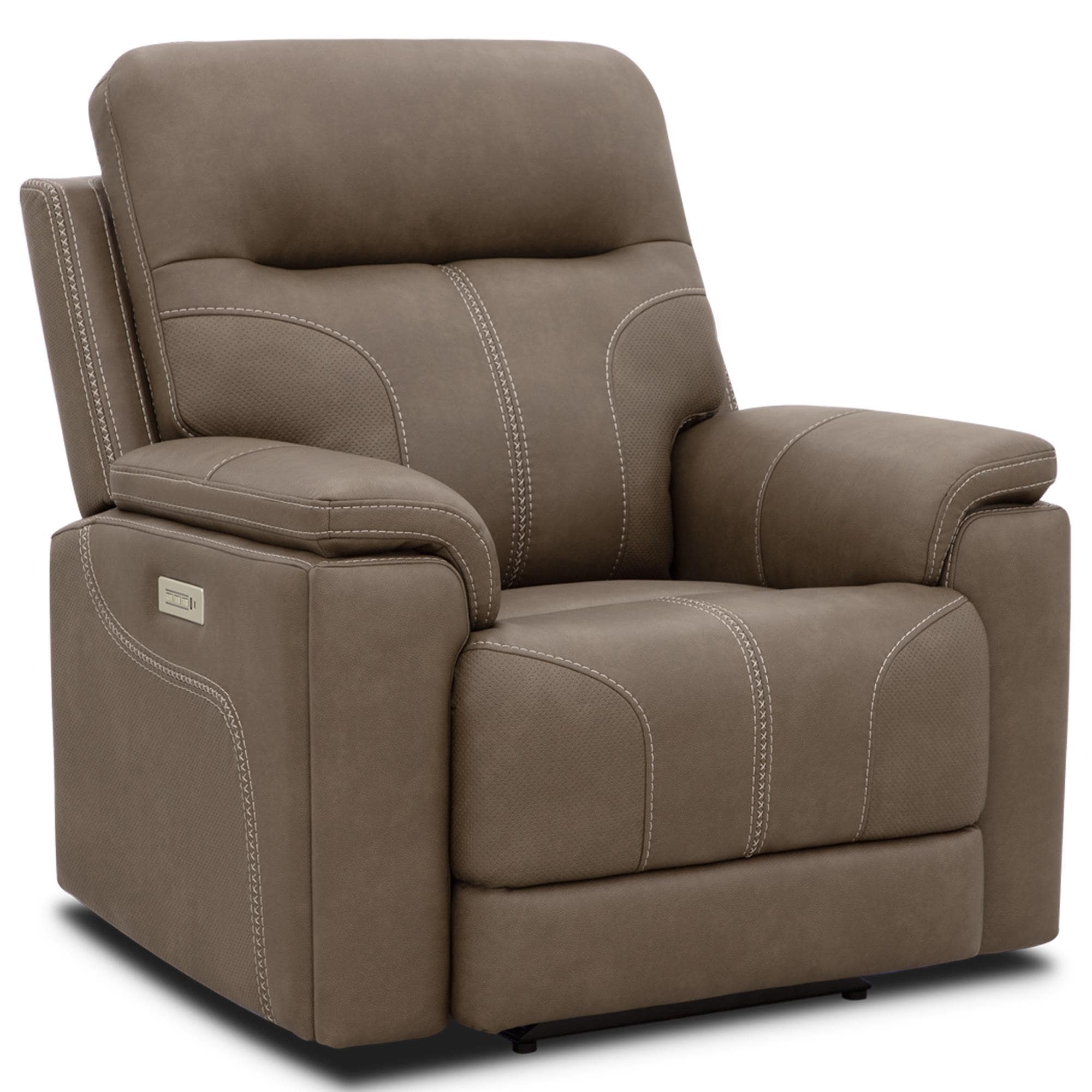 MotoMotion Trent P2 Power Recliner in Capriccio Cappuccino