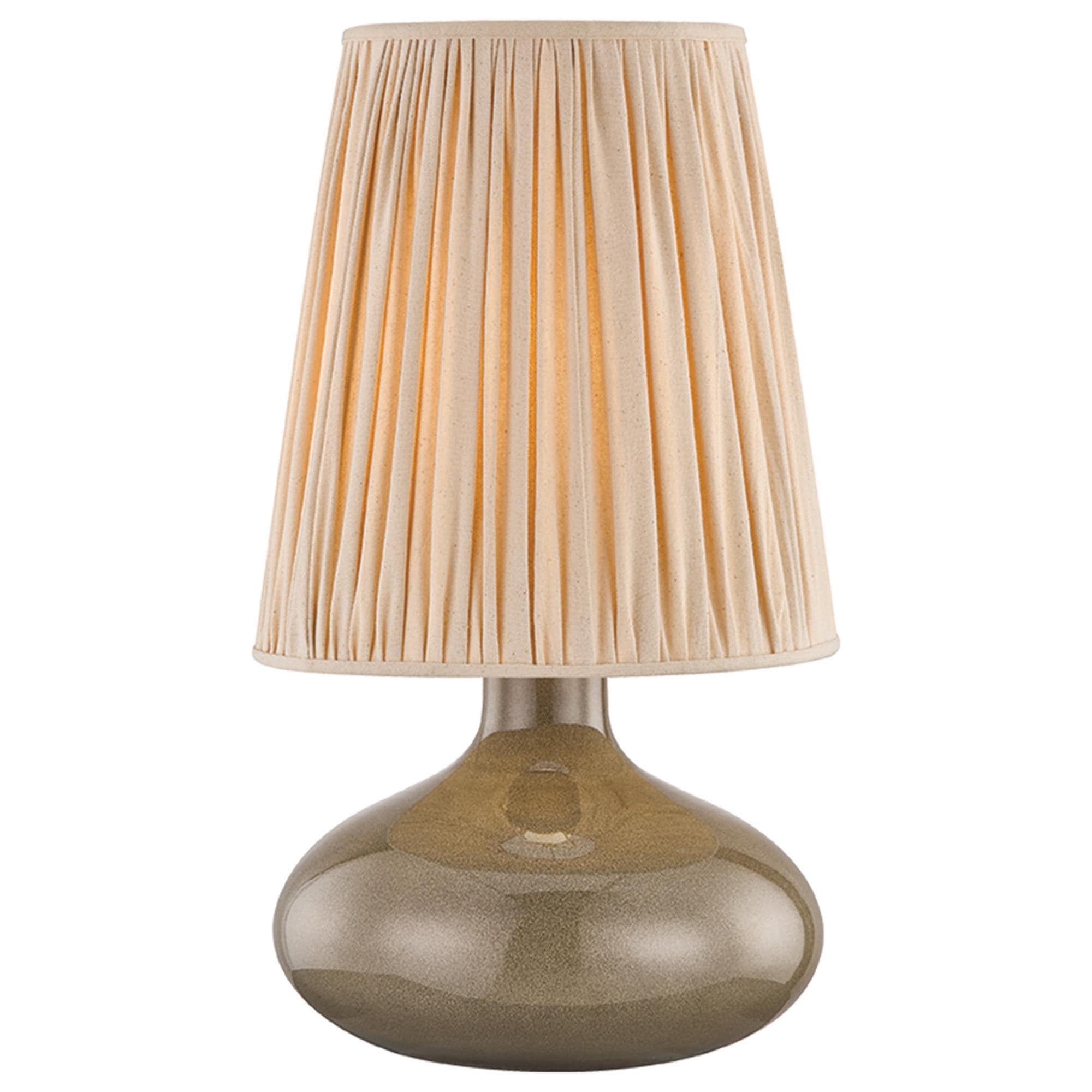 アクセサリー lamps Mitzi Lighting Clementine Table Lamp in Aged Brass and Mocha Luce