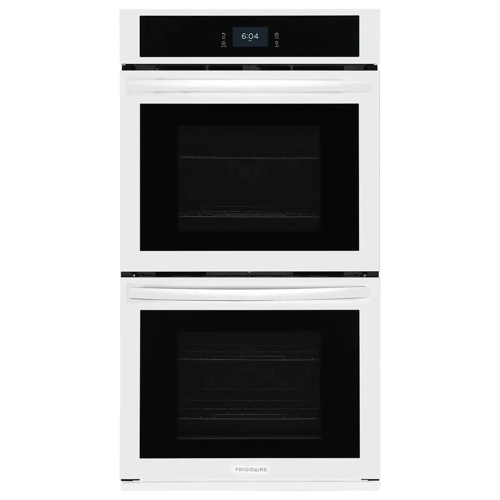 Frigidaire 27" Double Electric Wall Oven with Fan Convection in White