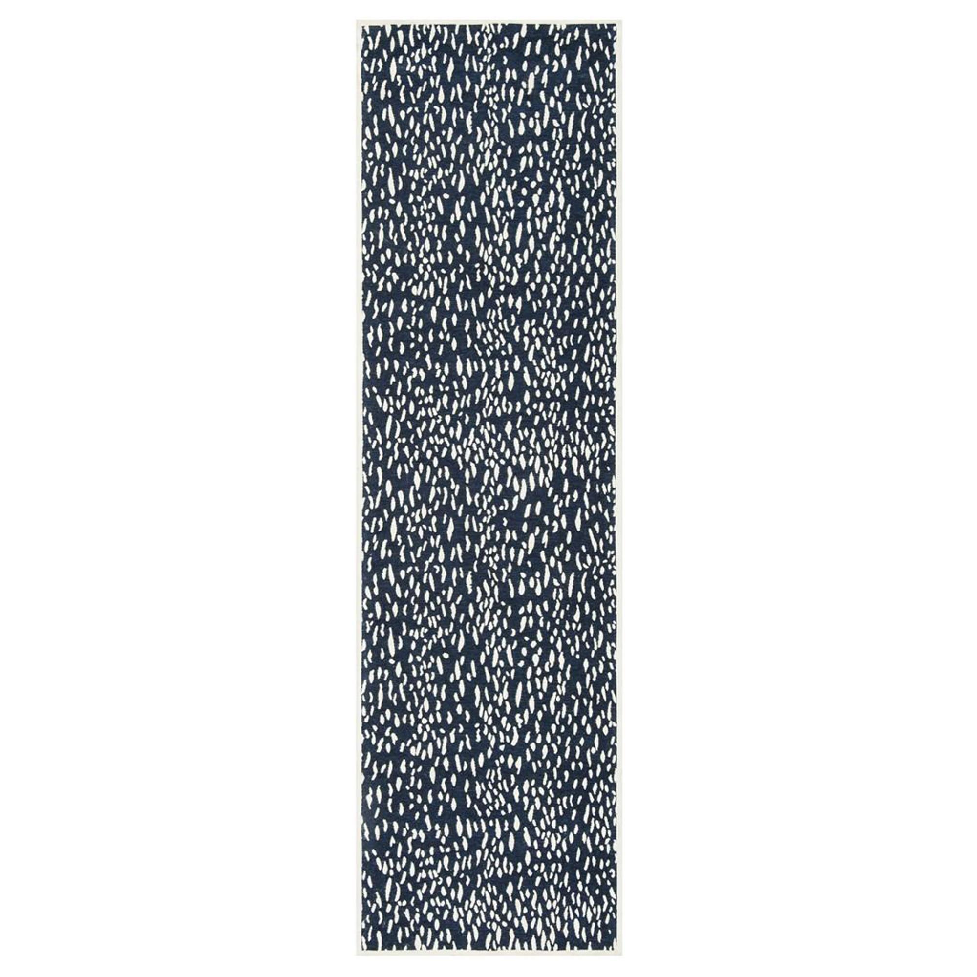 2'3 x 4' Safavieh Marbella Collection MRB657D Handmade Chenille Accent Rug Blue Ivory 2'3 x 4' Safavieh Marbella Collection MRB657D Handmade Chenille Accent Rug Blue Ivory
