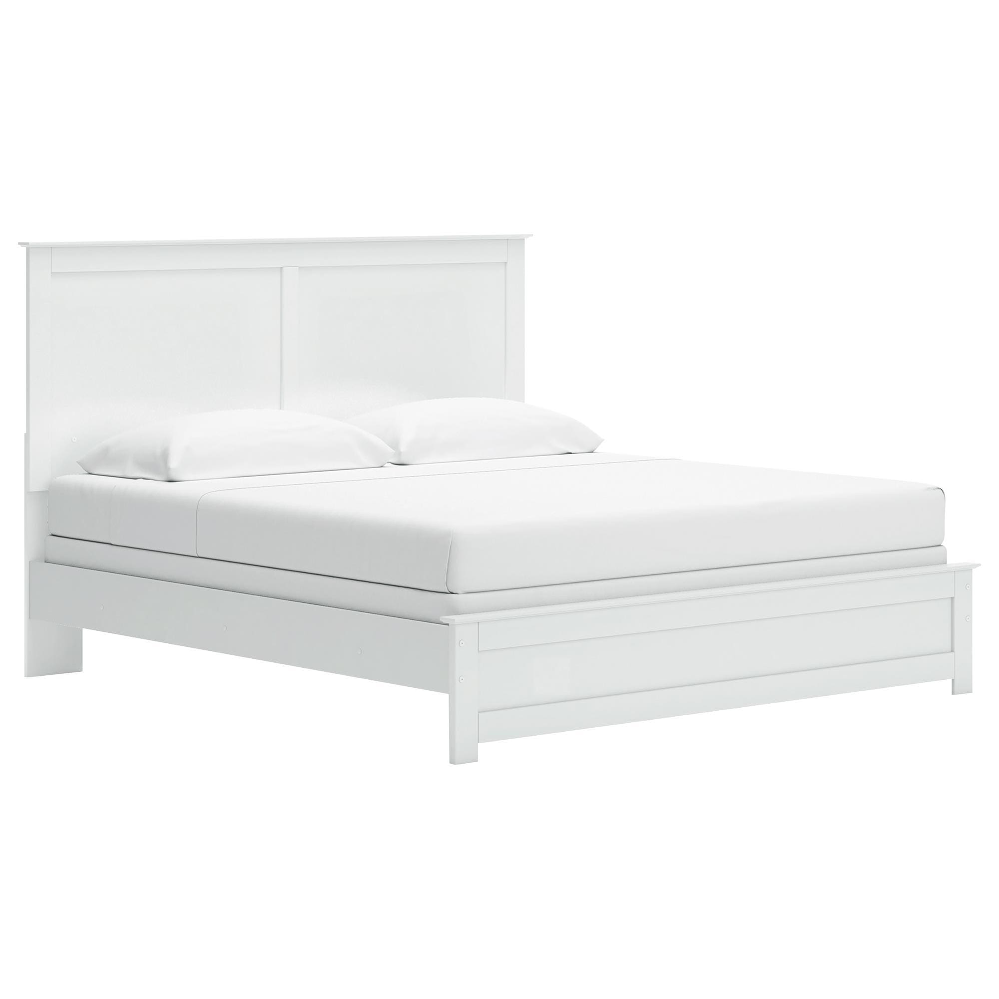 Ashley Bostwick Shoals Twin Panel Bed in White