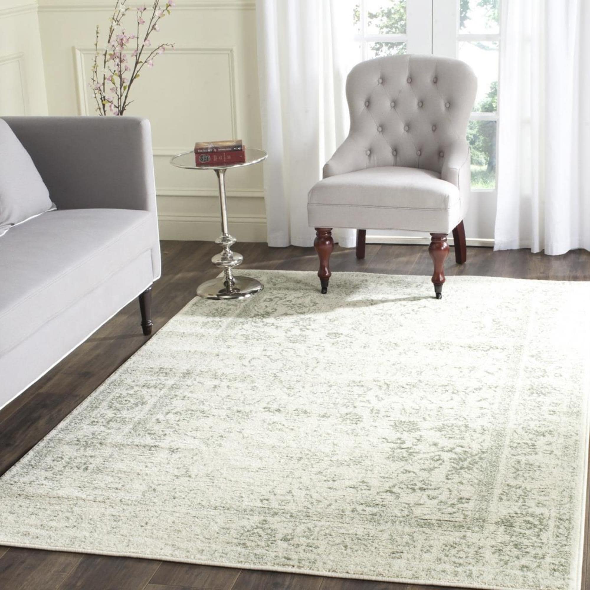 Safavieh Adirondack ADR109V-4 4' x 6' Ivory/Sage Area Rug