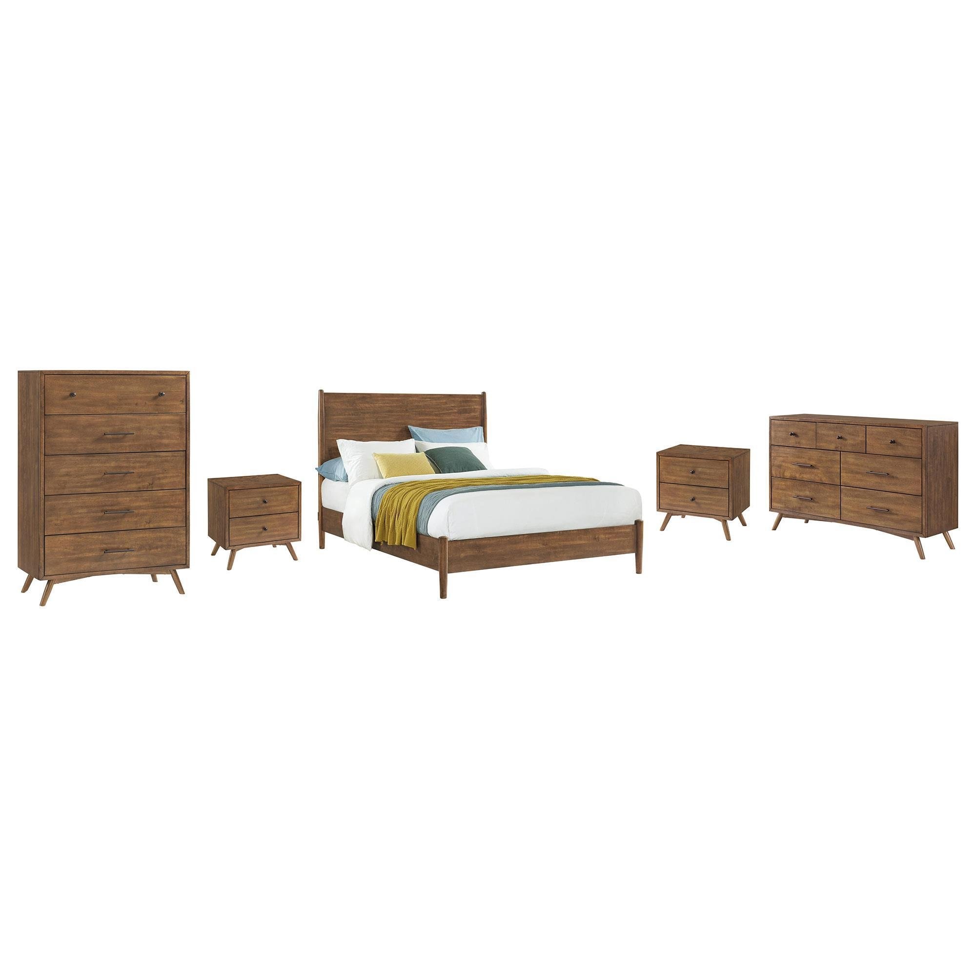 Martin Svensson Home 5Piece King Bedroom Set in Cinnamon NFM