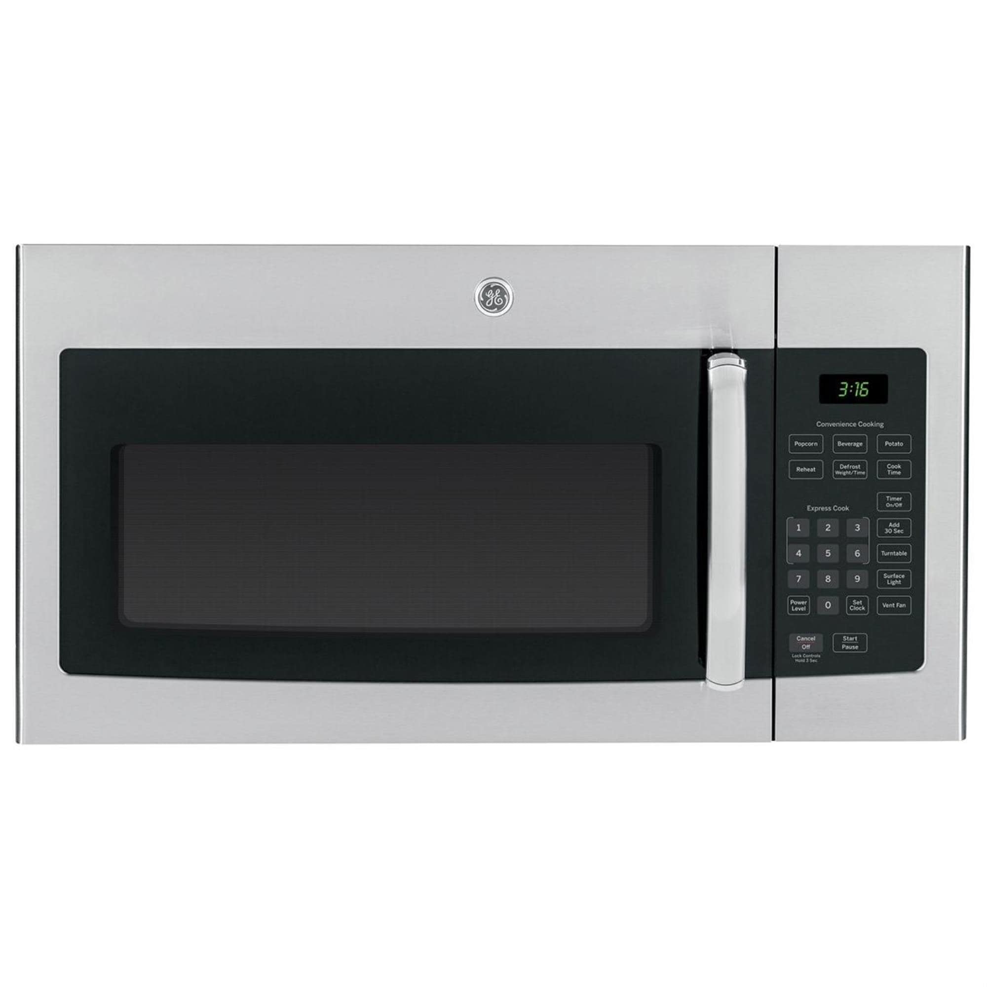GE Appliances 1.6 Cu. Ft. OvertheRange Microwave with 1000 Watts in