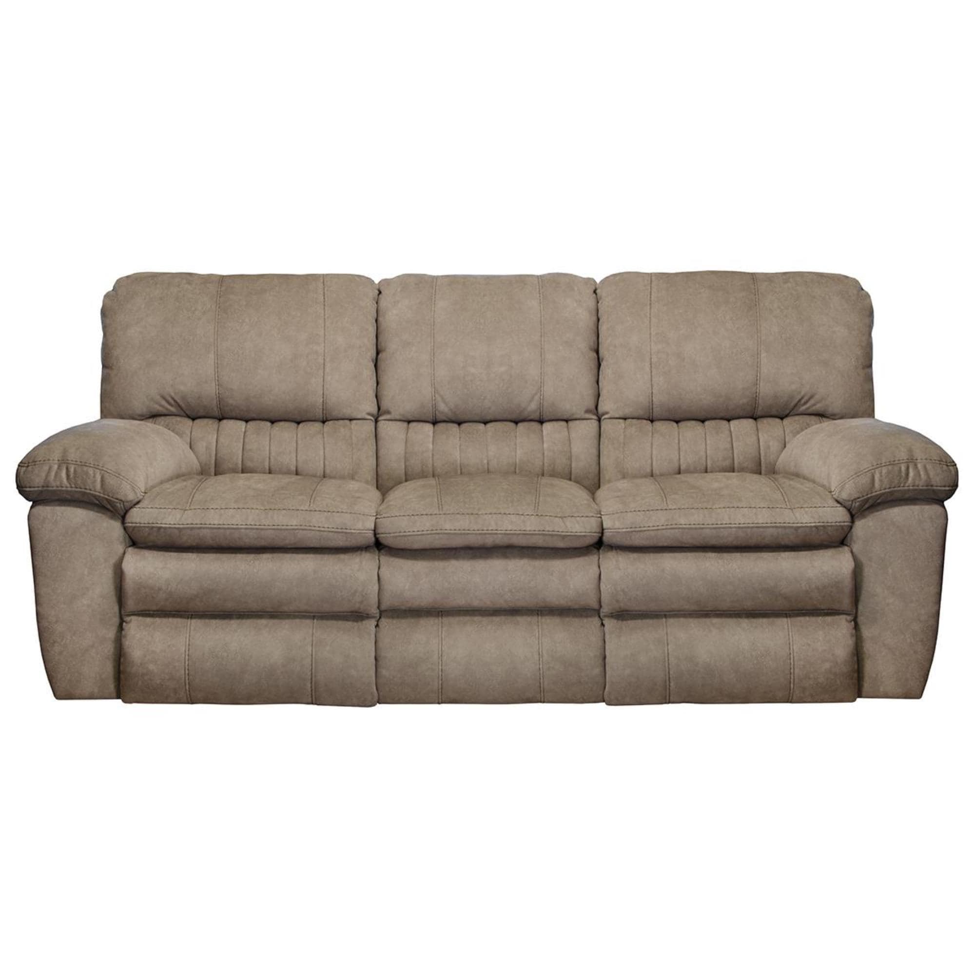Catnapper Reyes Power Lay Flat Reclining Sofa in Portabella