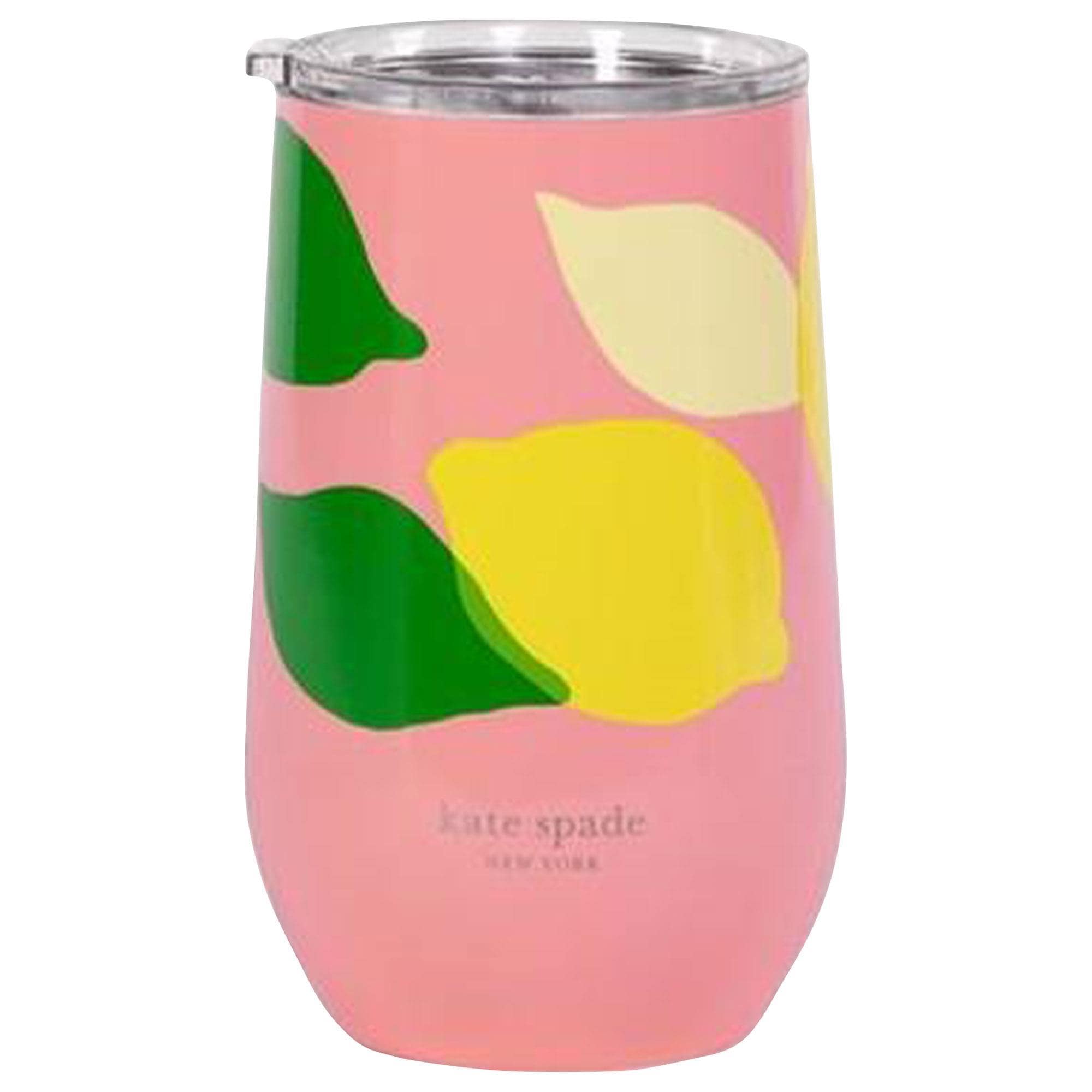 Kate Spade New York Lemon Toss 16 Oz Stainless Steel Tumbler | NFM