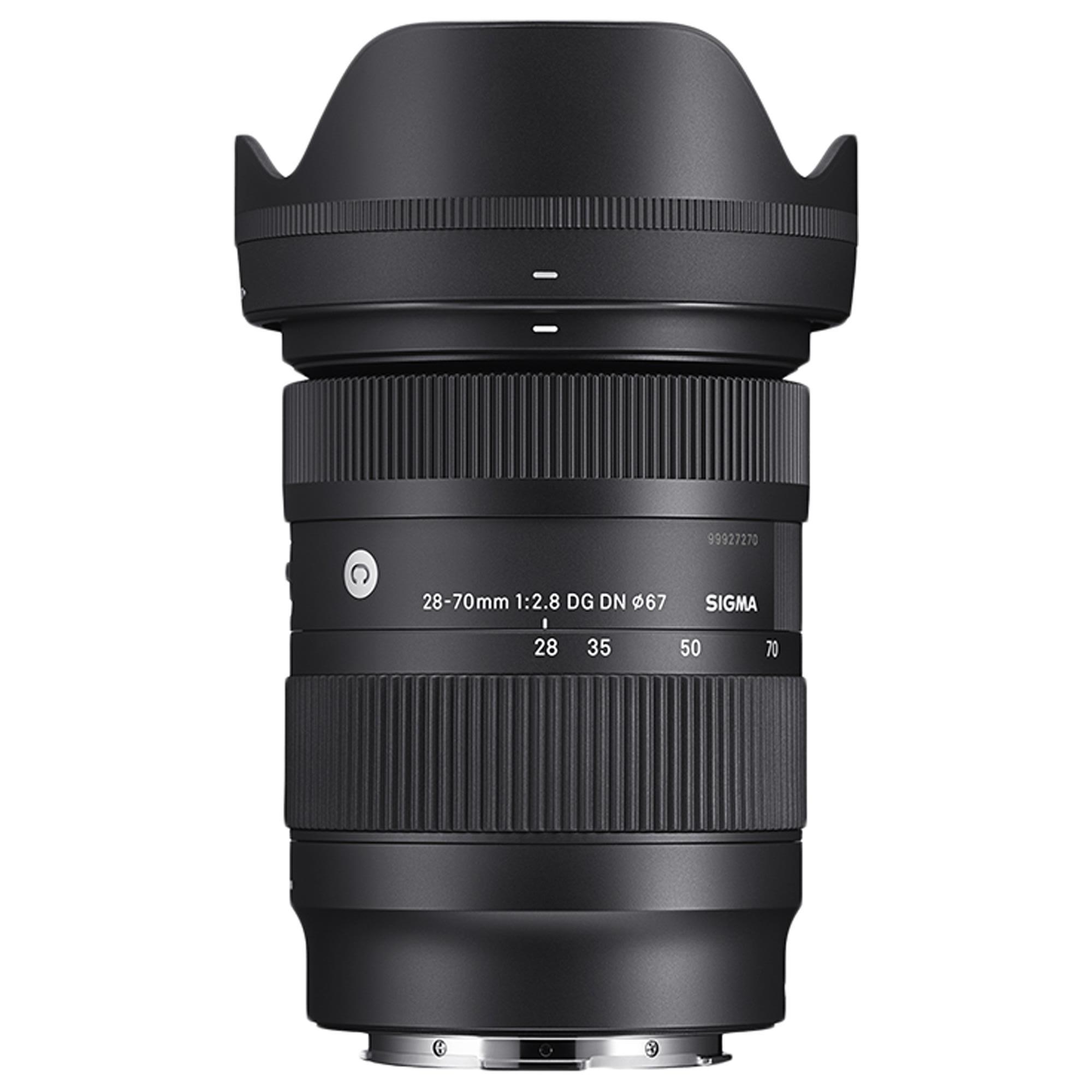 Sigma E 28 70mm F2 8 Dg Dn Zoom Lens In Black For Sony E Mount Cameras Nebraska Furniture Mart