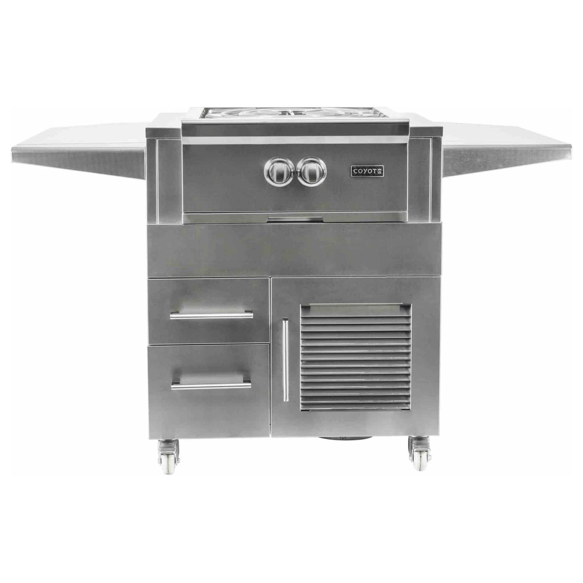 Coyote Outdoor Power Natural Gas Burner in Stainless Steel Nebraska