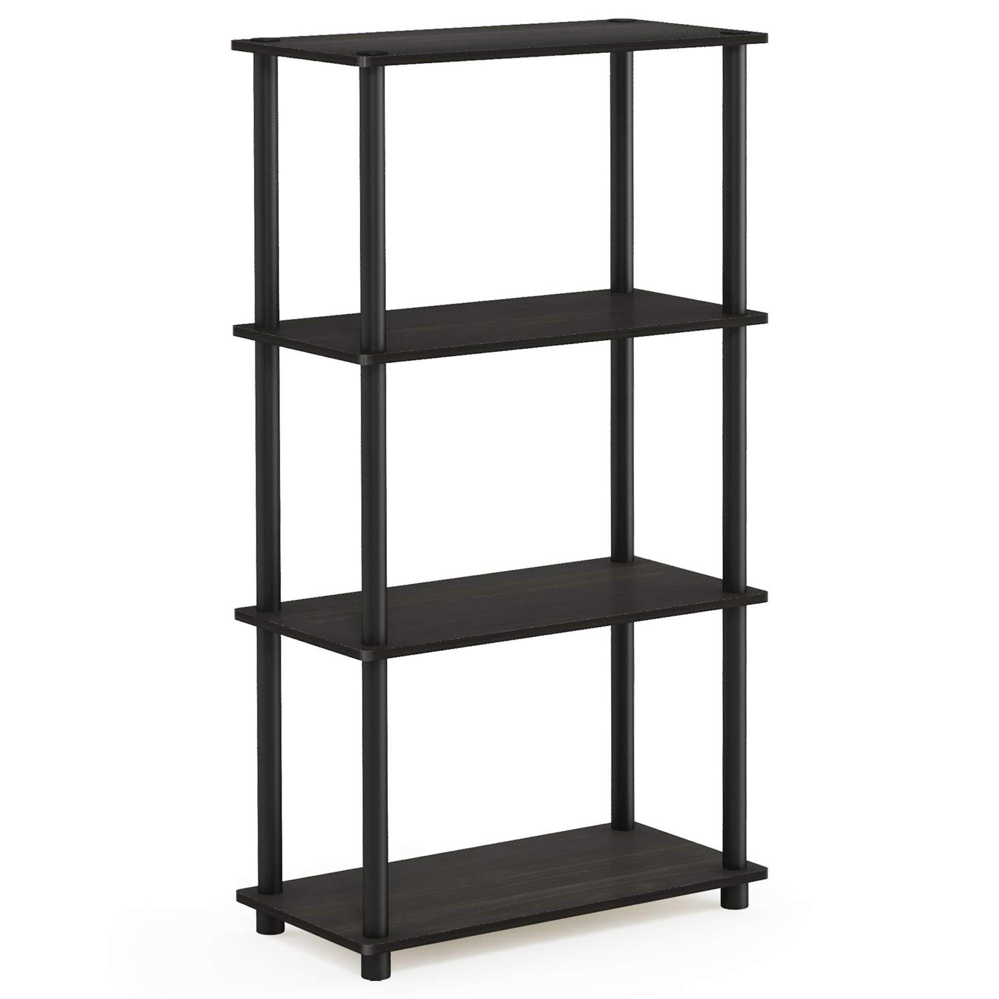 HOMLUX Turn-N-Tube 4-Tier Multipurpose Shelf Display Rack in
