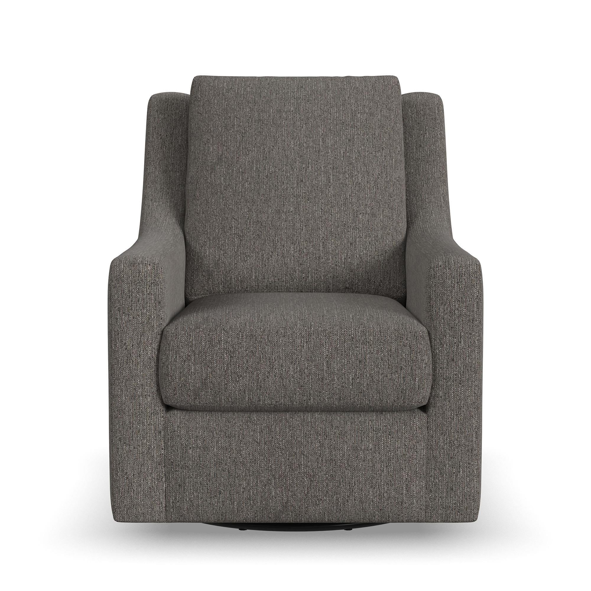 Flexsteel Murph Swivel Glider Chair in Carbon