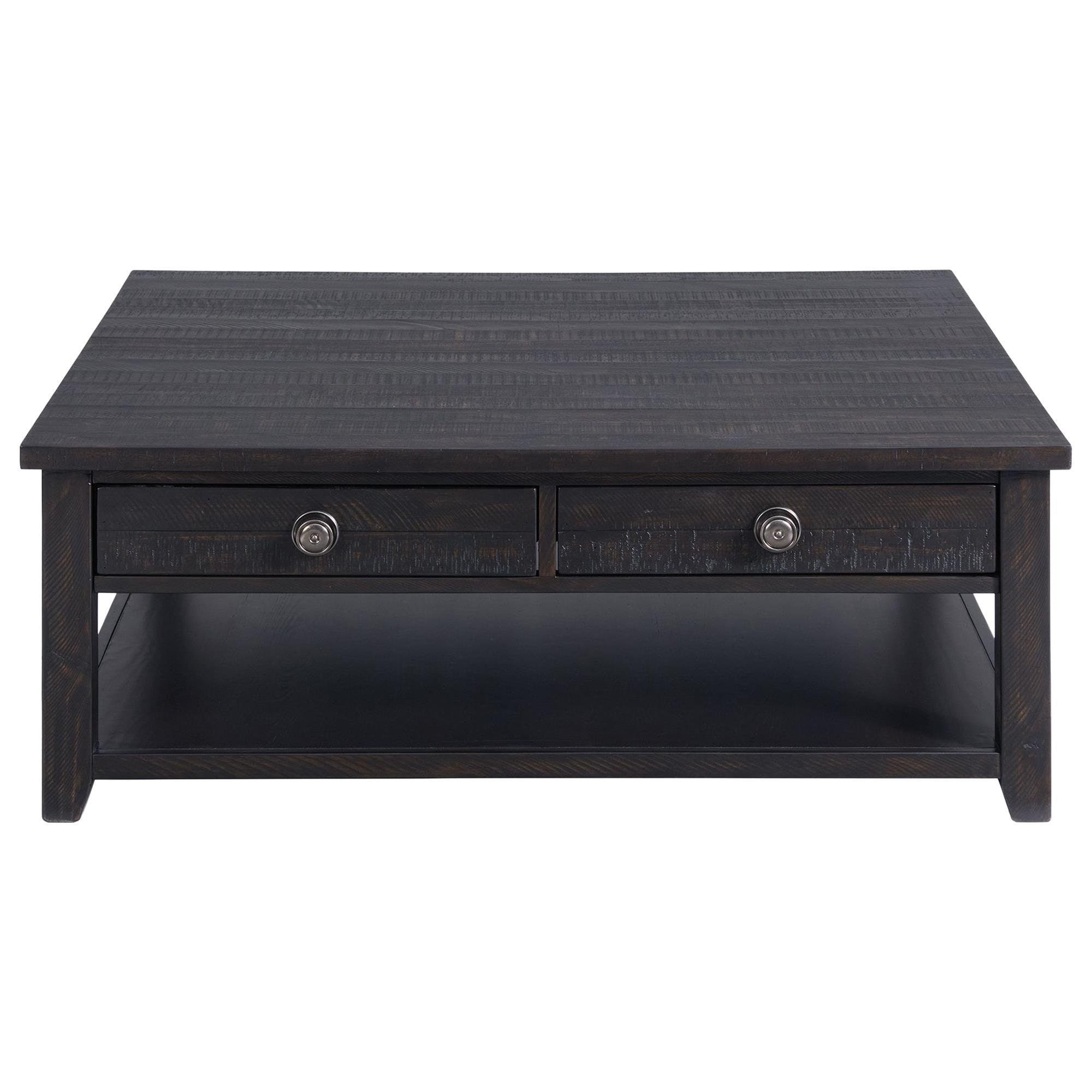 Mayberry Hill Kendyl 48" Square Coffee Table in Tobacco Shop NFM