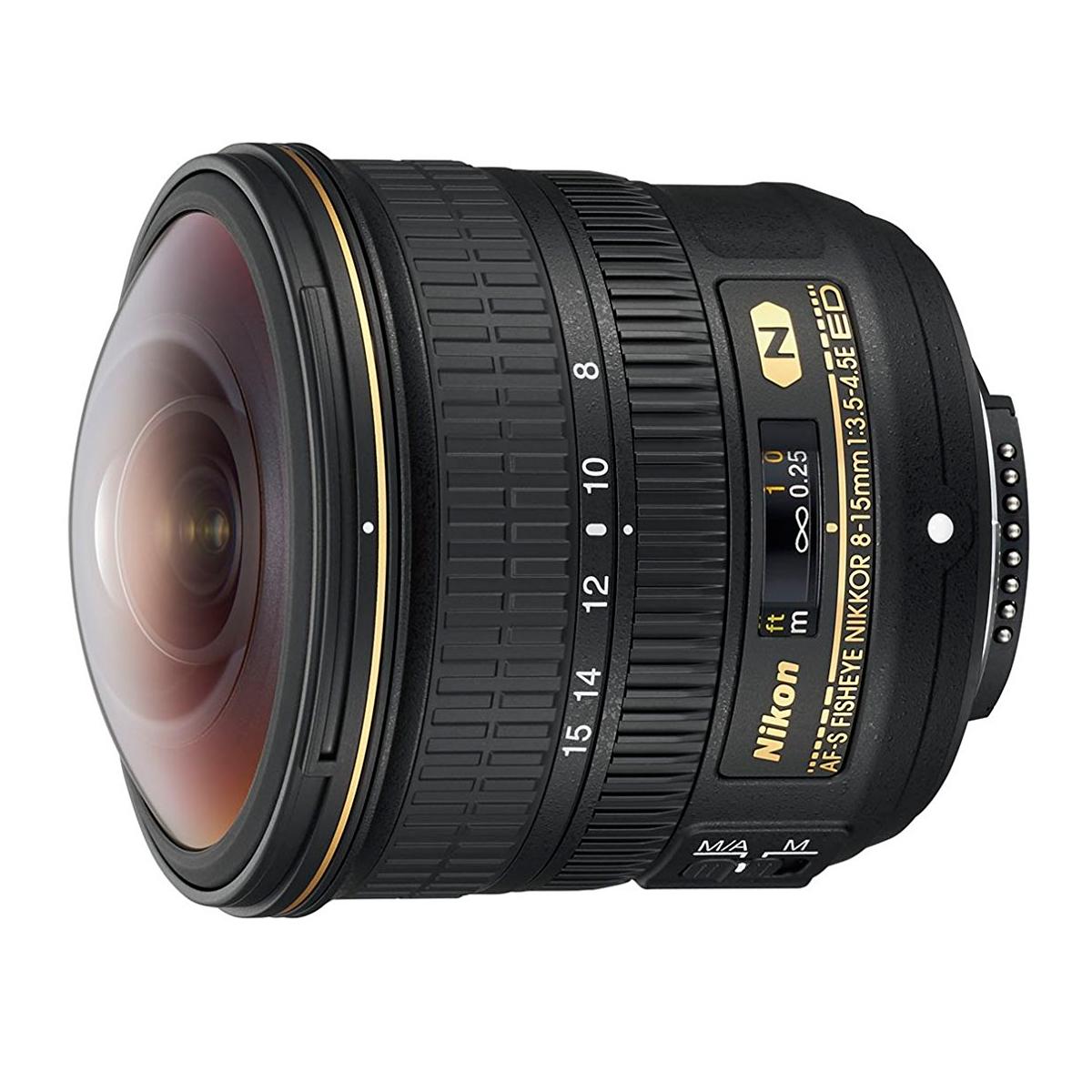 Nikon AF-S Fisheye NIKKOR 8-15mm f/3.5-4.5E ED Lens