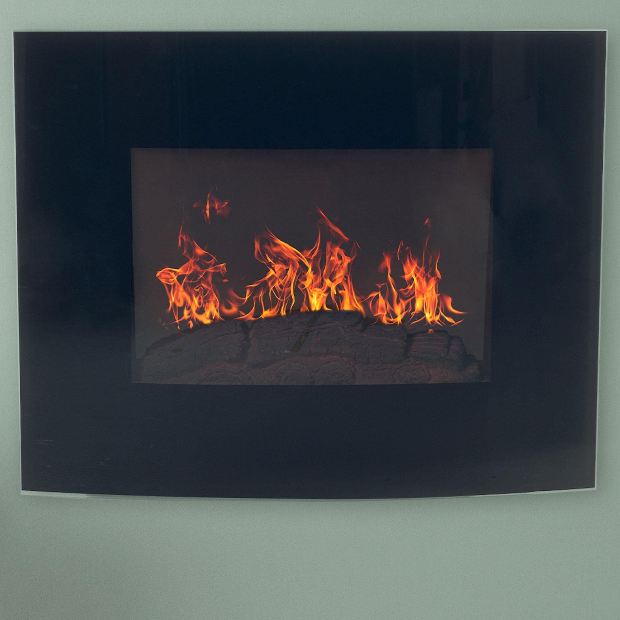 Timberlake Northwest Electric Fireplace with Wall Mount in Black