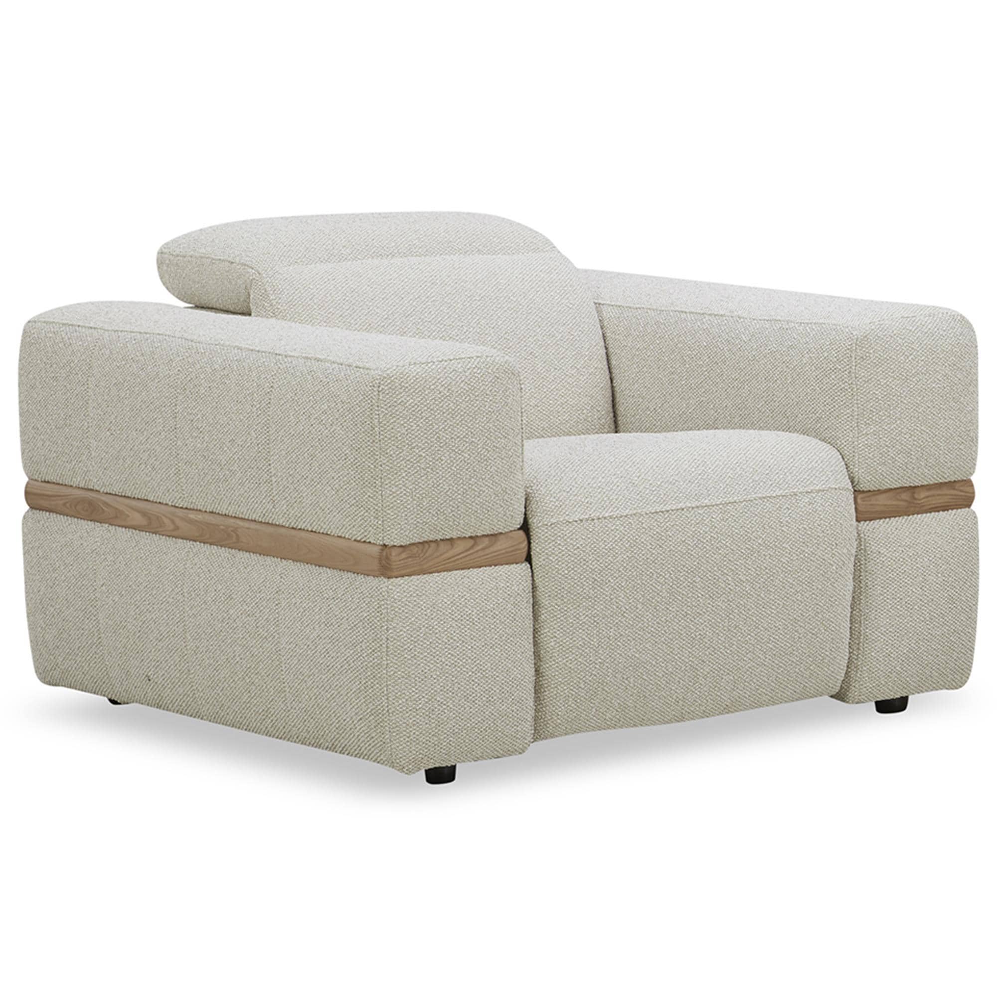 洋楽 inner-City Clique 8507335845 FRANKLIN FURNITURE Clinton Power Recliner - Storm Queen