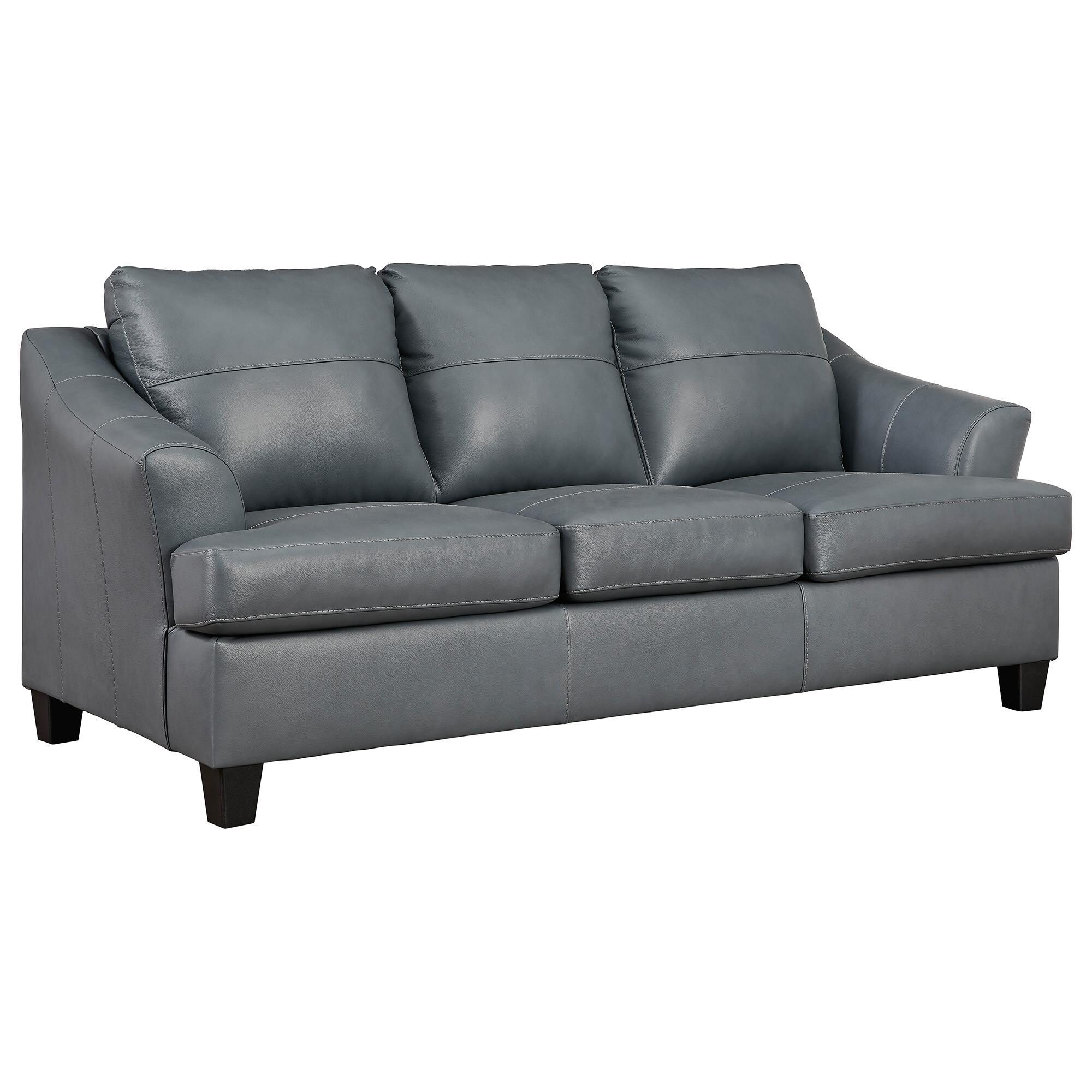 Signature Design by Ashley Genoa Queen Sofa Sleeper in Steel NFM