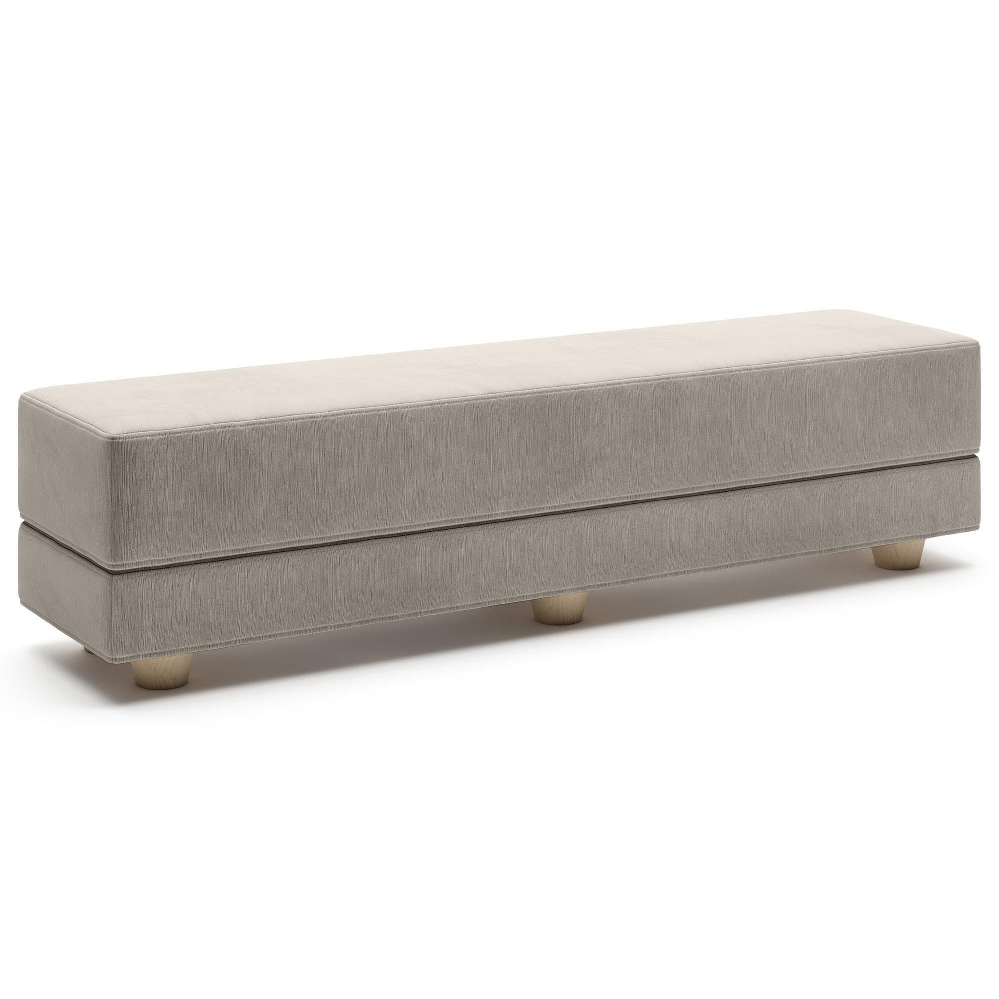 Jaxx Camden Twin Fold-Out Bench in Ice