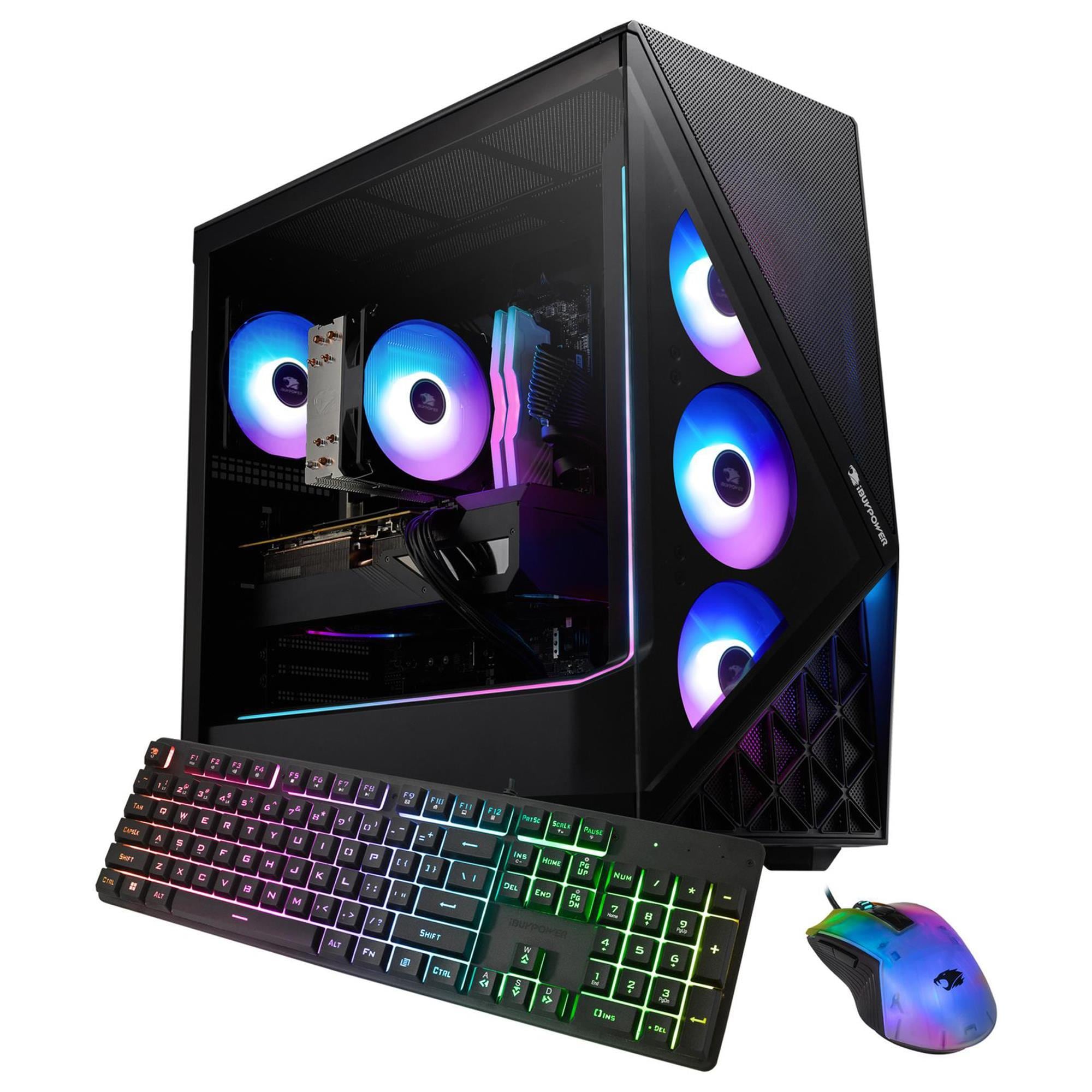 iBUYPOWER Slate 9 Gaming PC Desktop | AMD Ryzen 7 7700