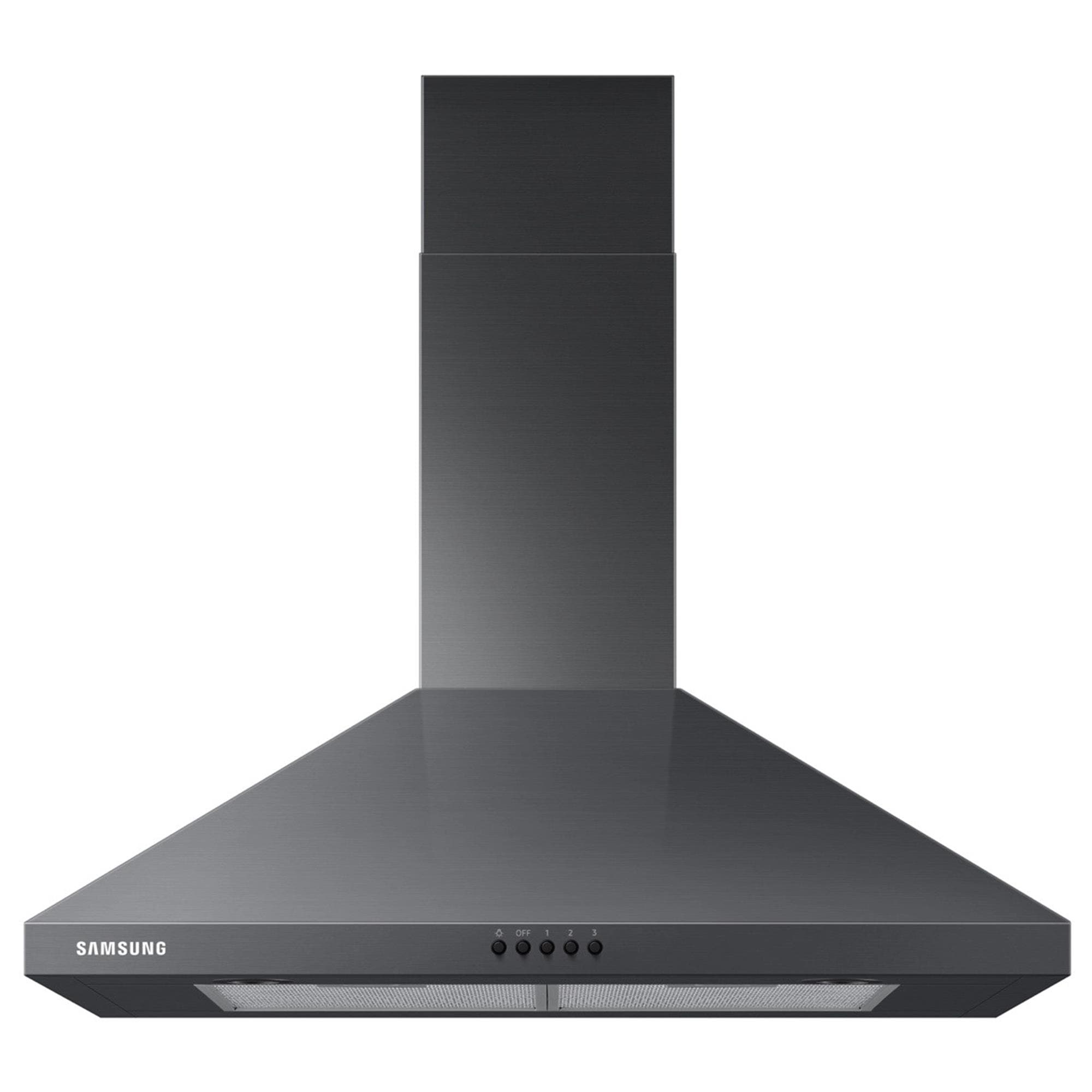 Samsung 30" Digital Chimney Range Hood in Black Stainless Steel Shop NFM