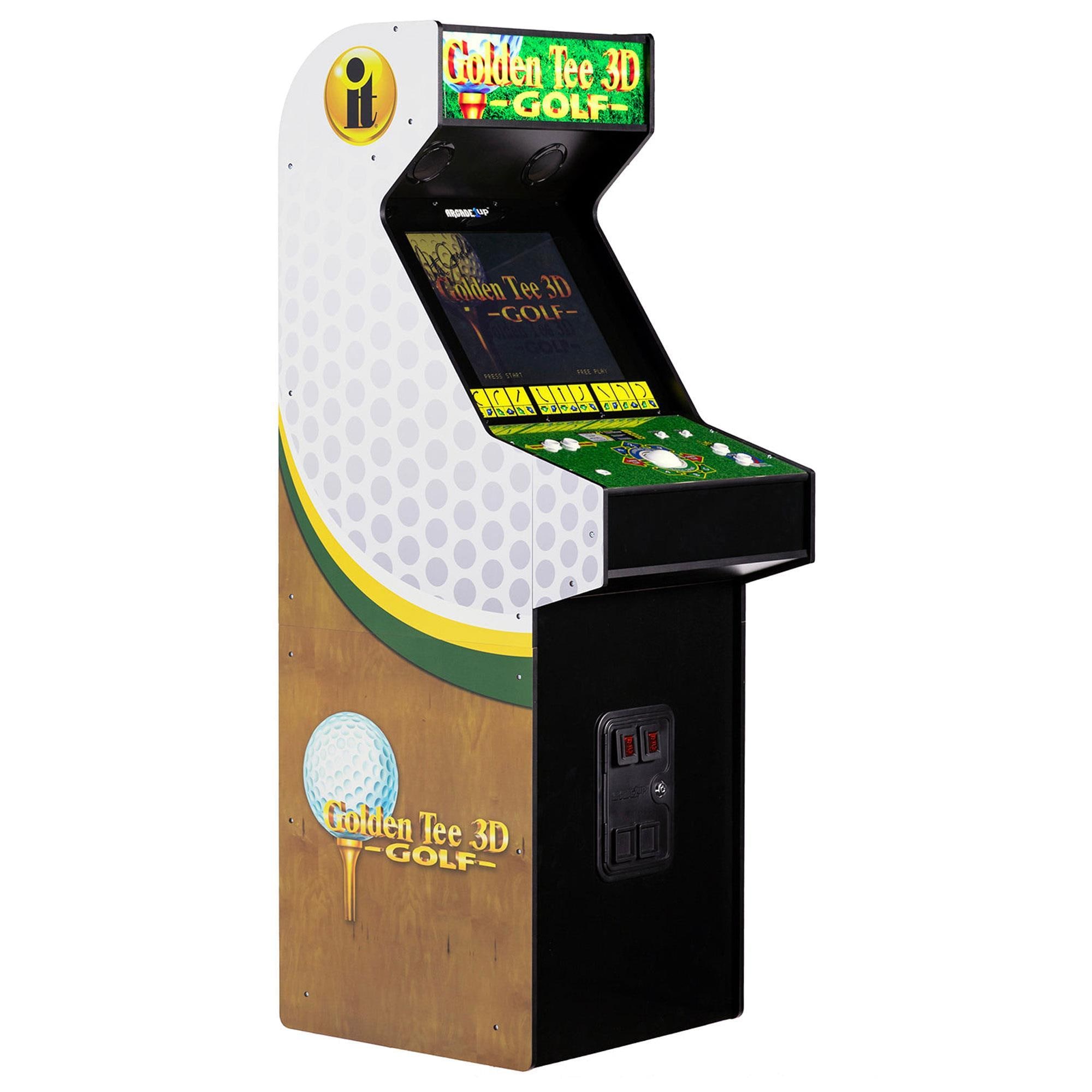 Arcade1Up Golden Tee 3D Deluxe Arcade Machine 8 Games in 1