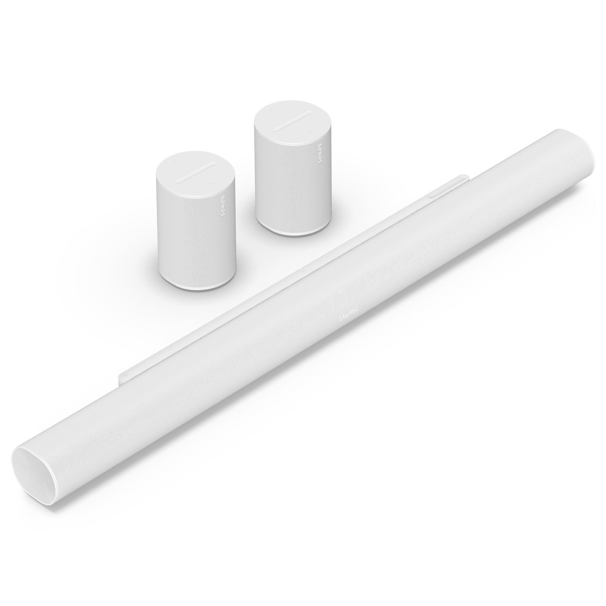SONOS Surround Set with Arc Ultra and Era 100 Pair in White
