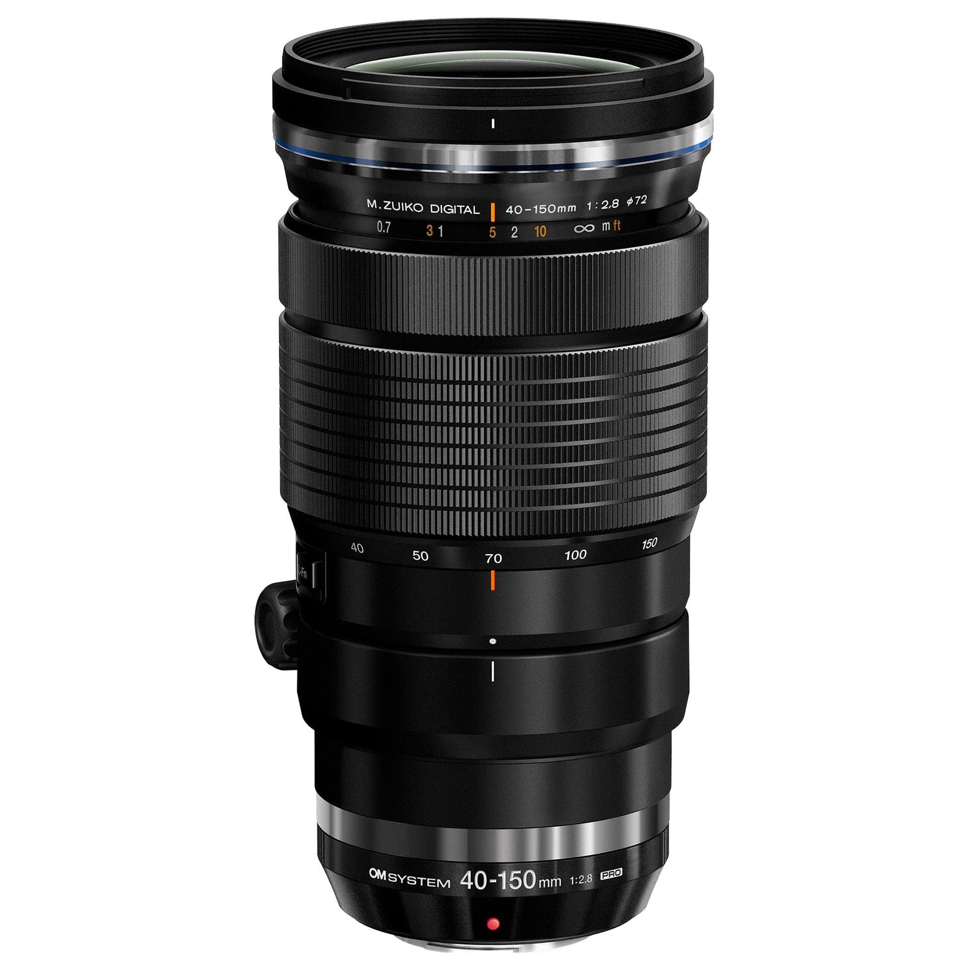 OM- System M.Zuiko Digital ED 40-150mm f/2.8 Pro Lens in Black