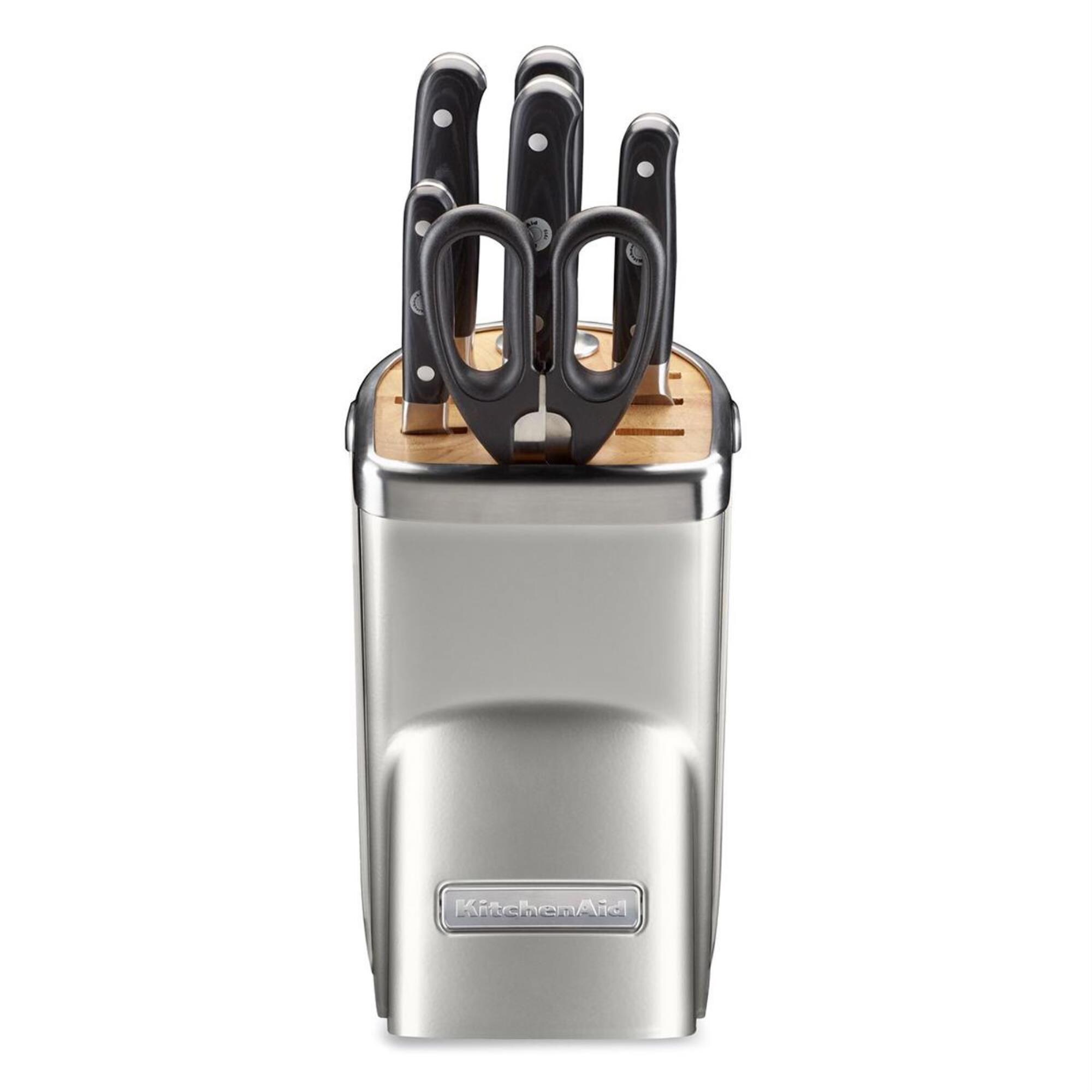 KitchenAid 7 Piece Professional Series Cutlery Set Nebraska Furniture