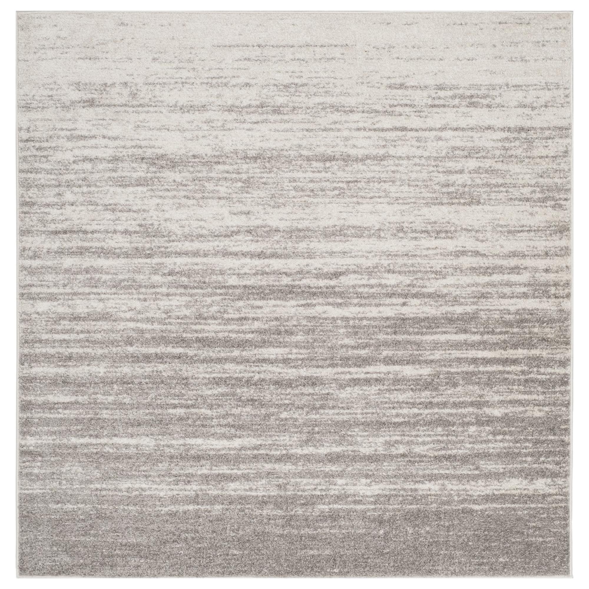 Grey Square Rug Safavieh Adirondack ADR113C 10' Square Light Grey and Grey Area Rug