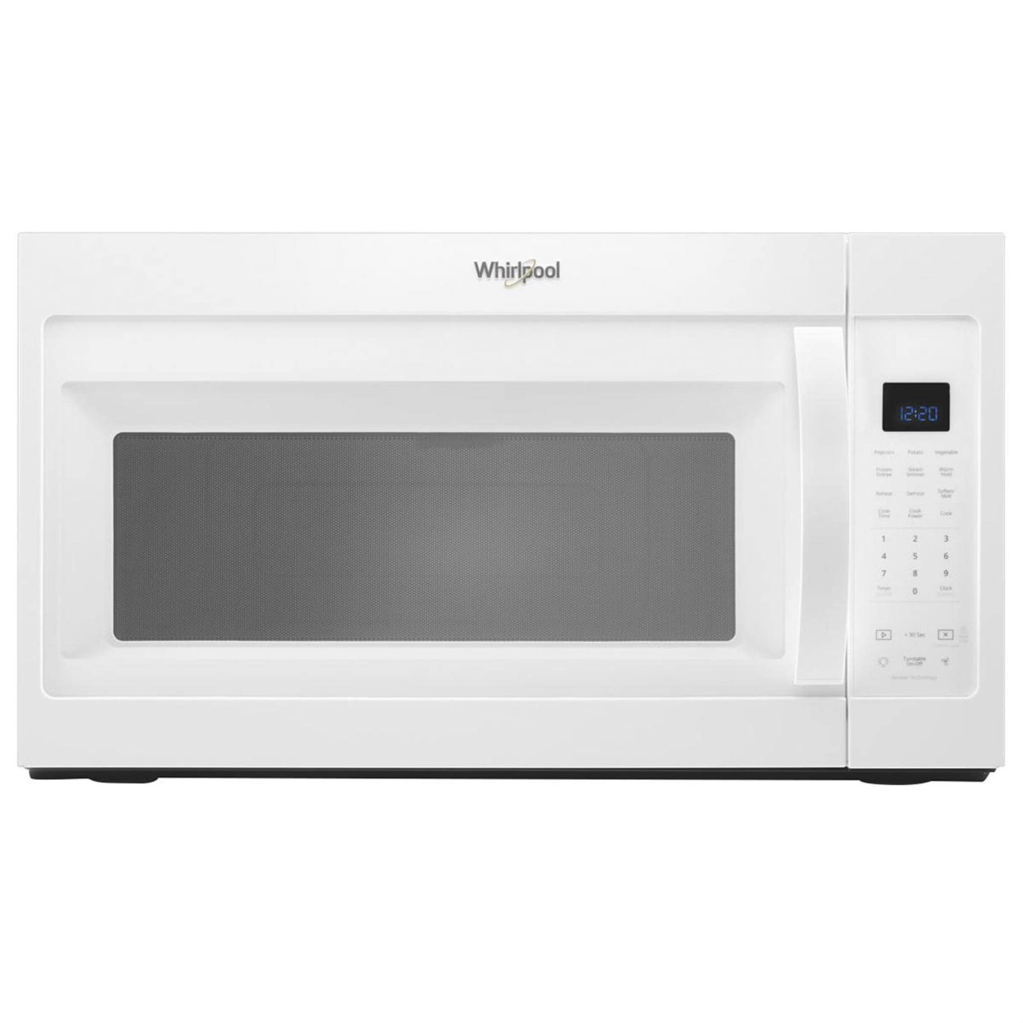 Whirlpool 1.9 Cu. Ft. Steam Microwave with Sensor Cooking in White