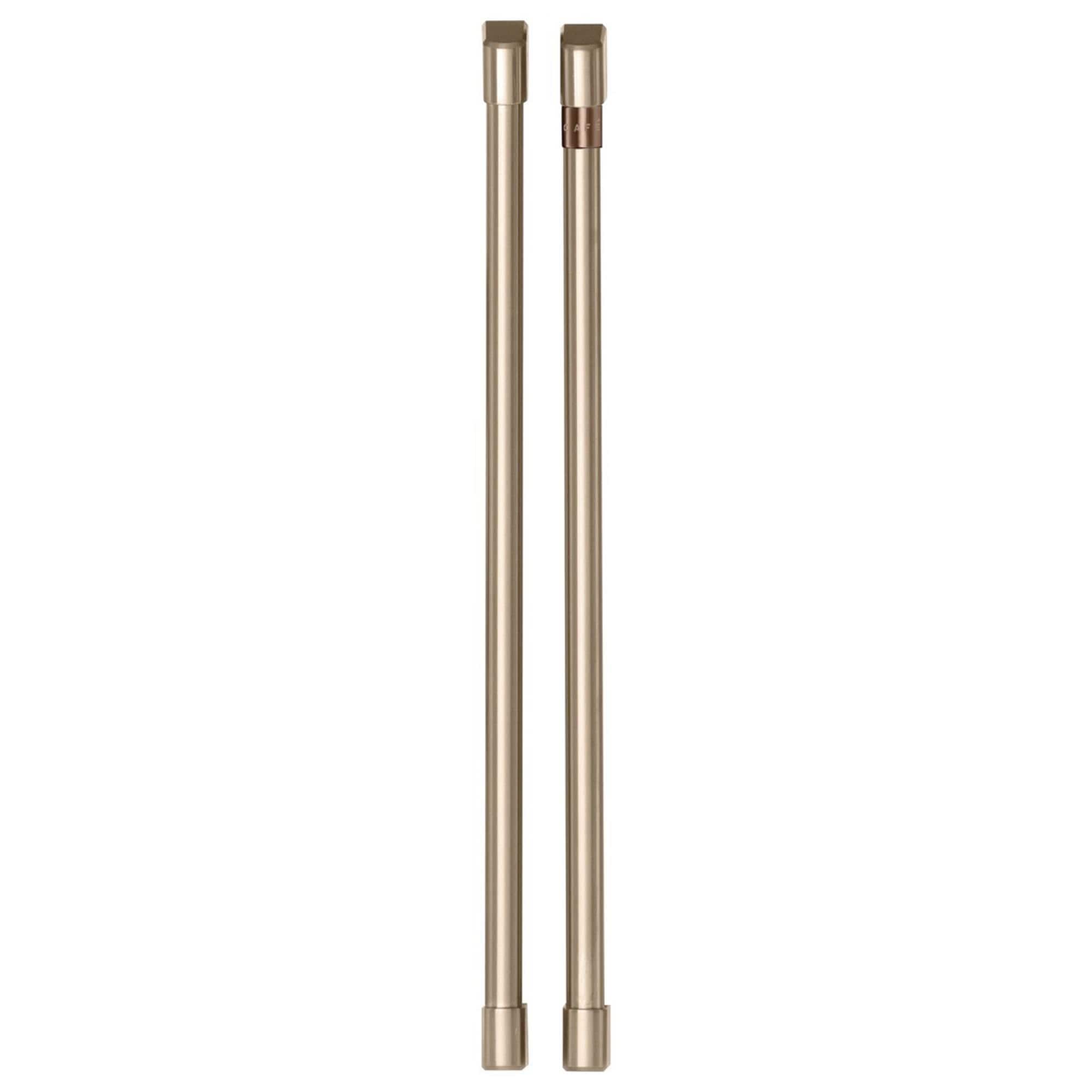 Cafe 2-Piece CXSS2H2PMBZ Refrigeration Handle Kit in Brushed Bronze